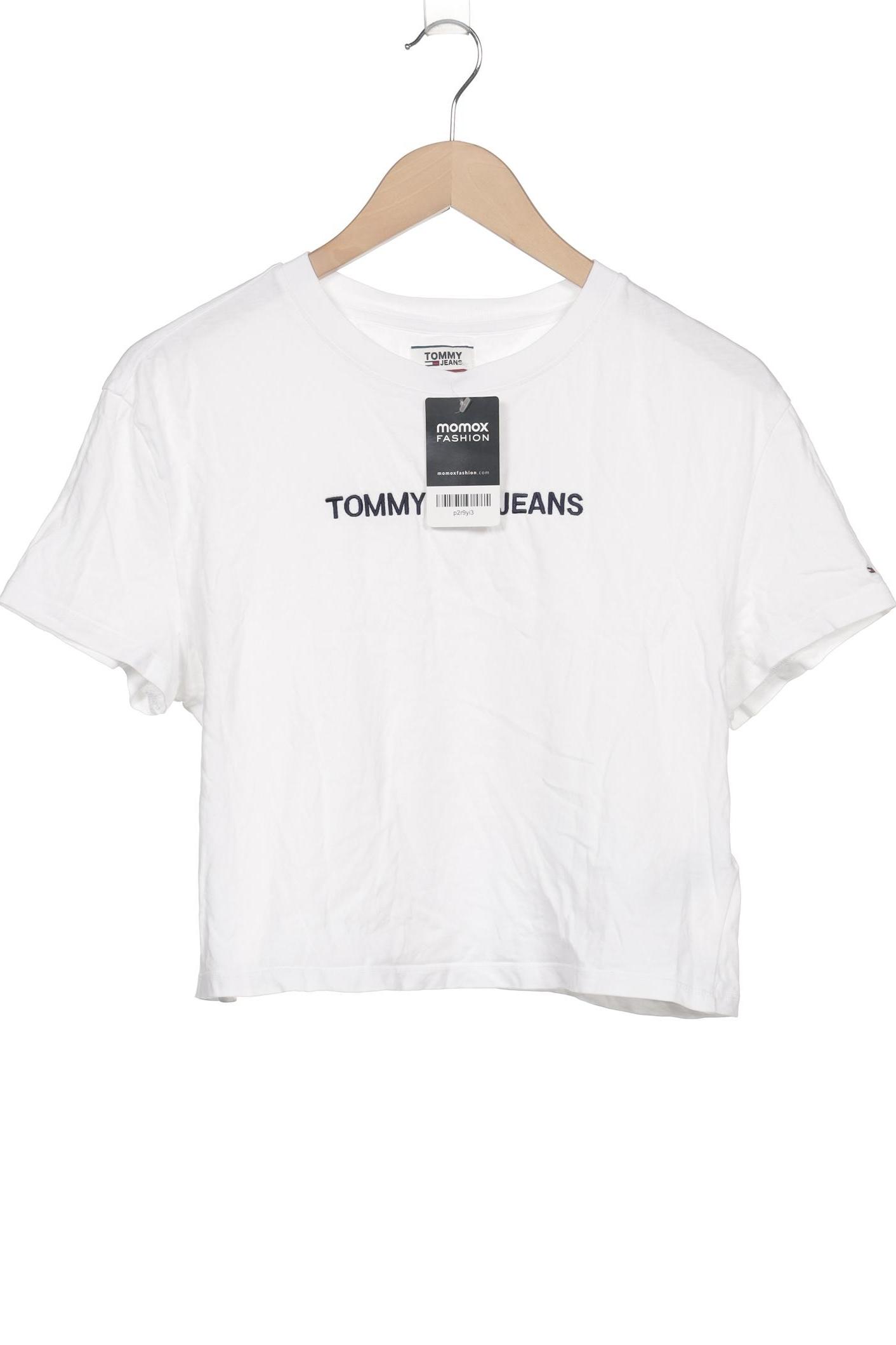 

Tommy Jeans Damen T-Shirt, weiß, Gr. 36