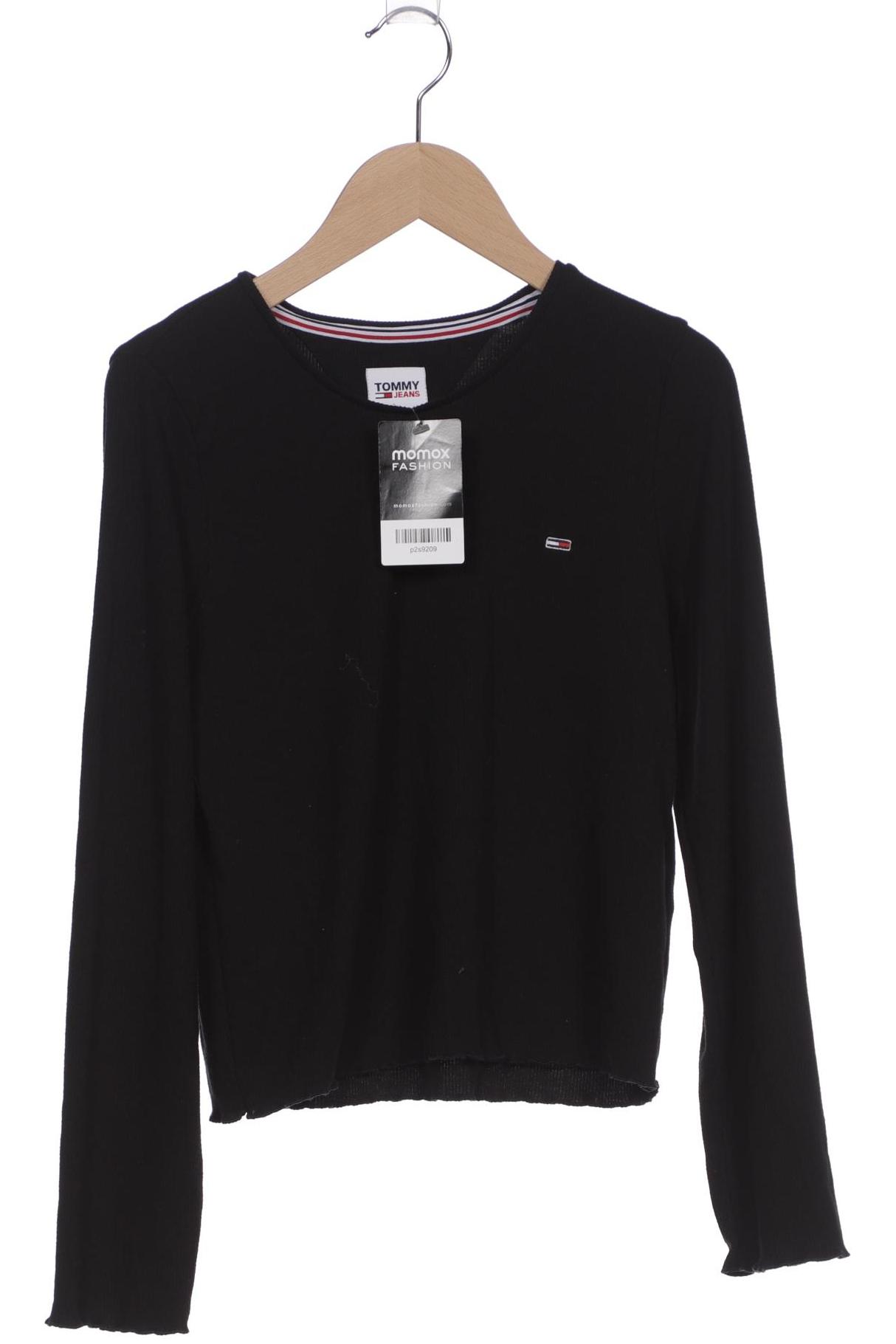 

Tommy Jeans Damen Langarmshirt, schwarz, Gr. 36