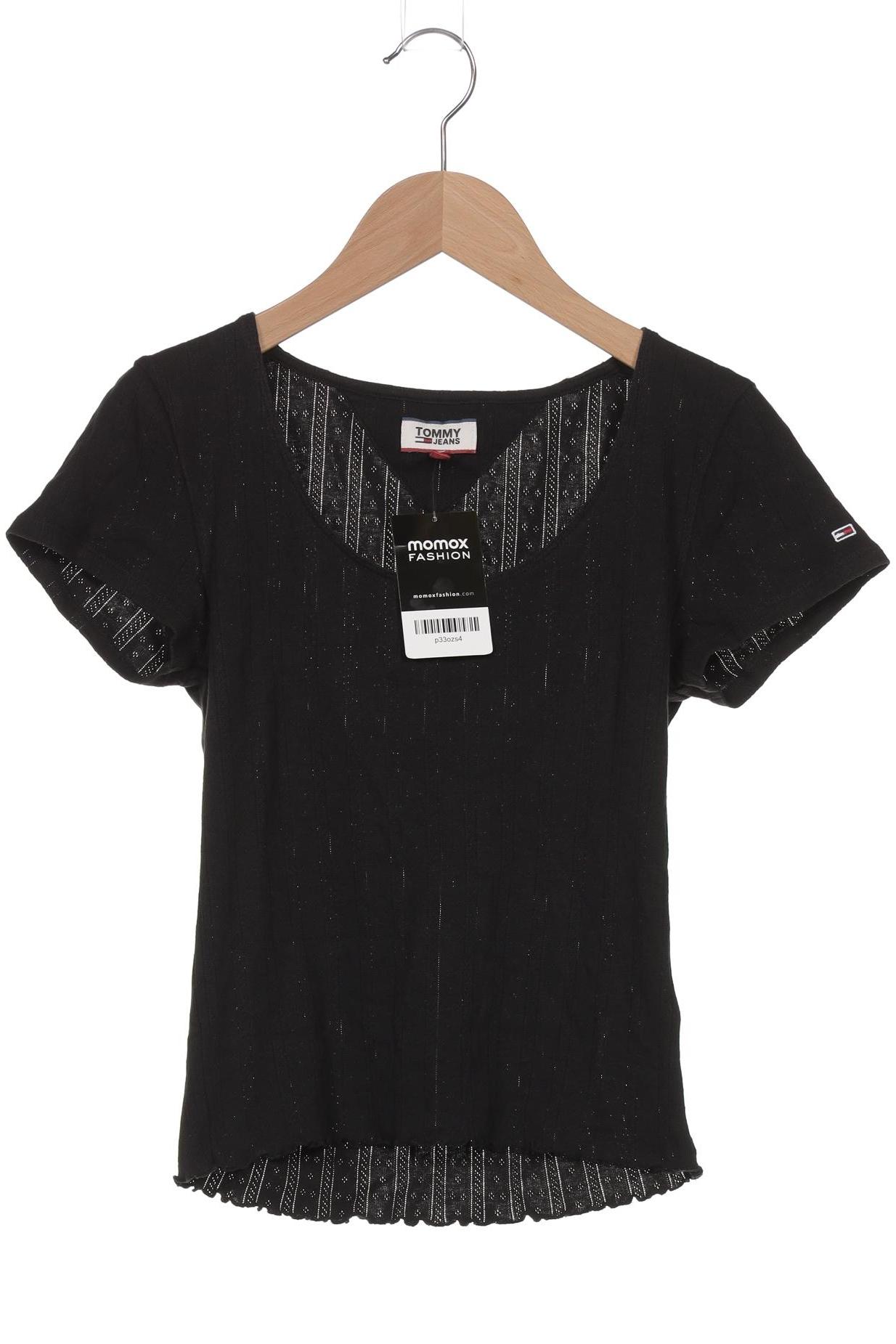 

Tommy Jeans Damen T-Shirt, schwarz, Gr. 38