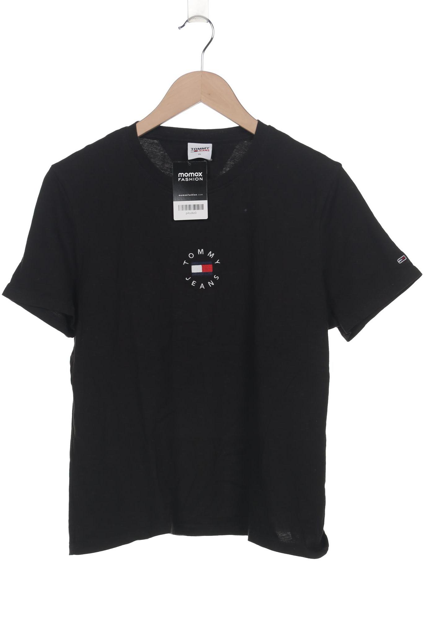 

Tommy Jeans Damen T-Shirt, schwarz, Gr. 44