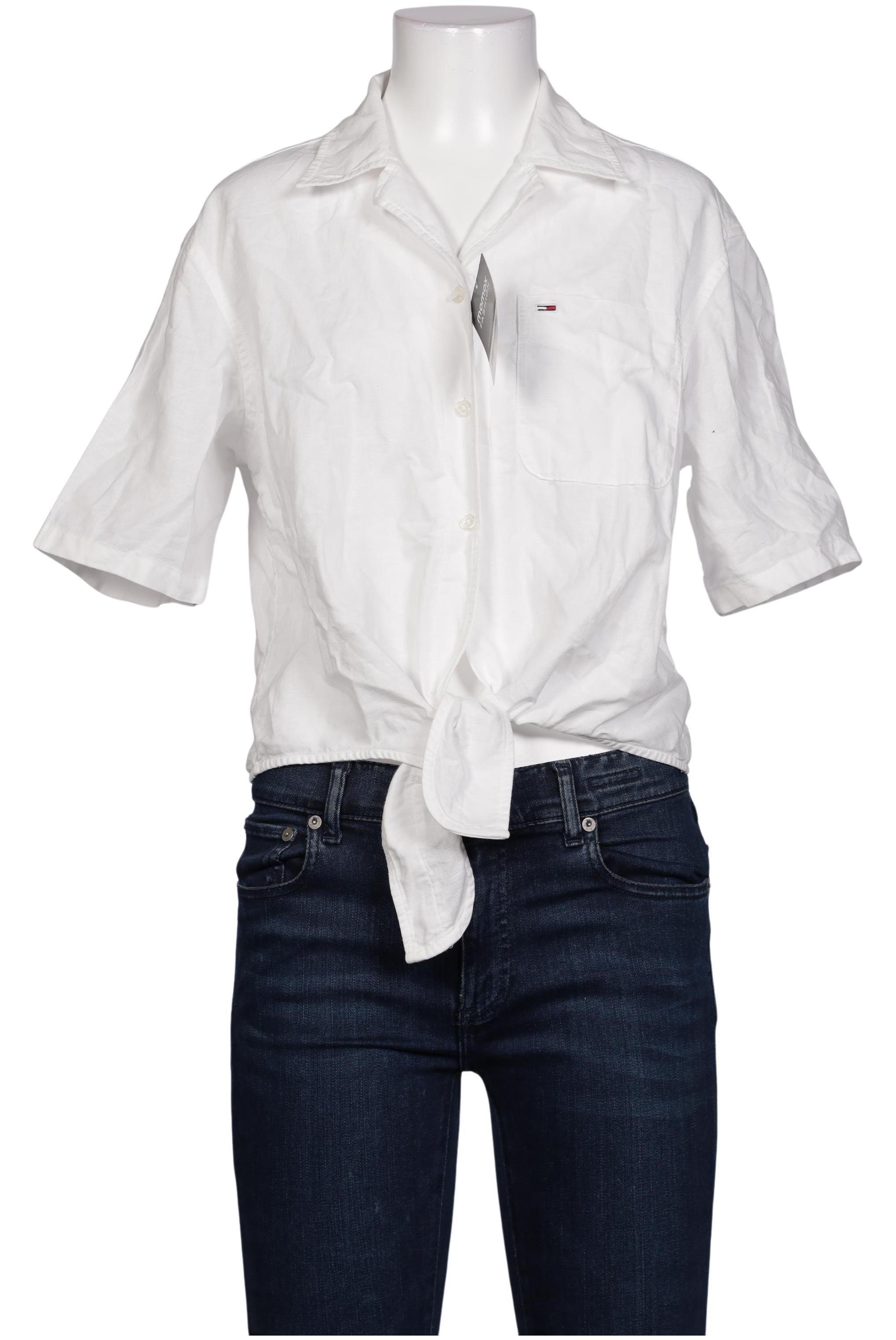 

Tommy Jeans Damen Bluse, weiß, Gr. 36