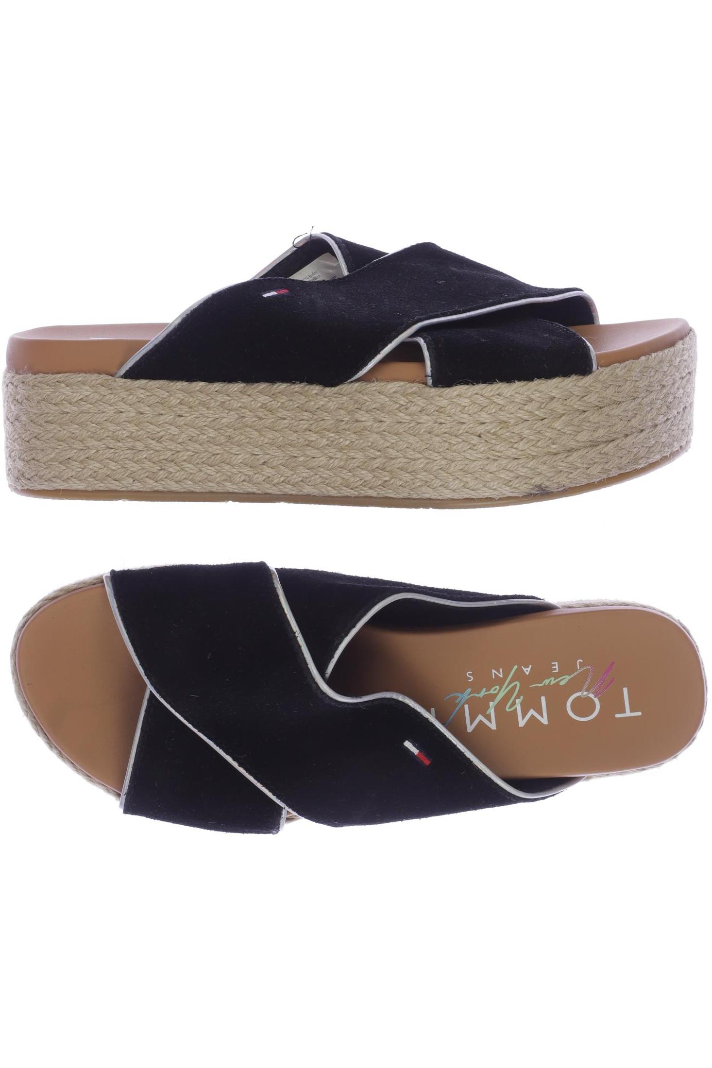 

Tommy Jeans Damen Sandale, schwarz, Gr. 39