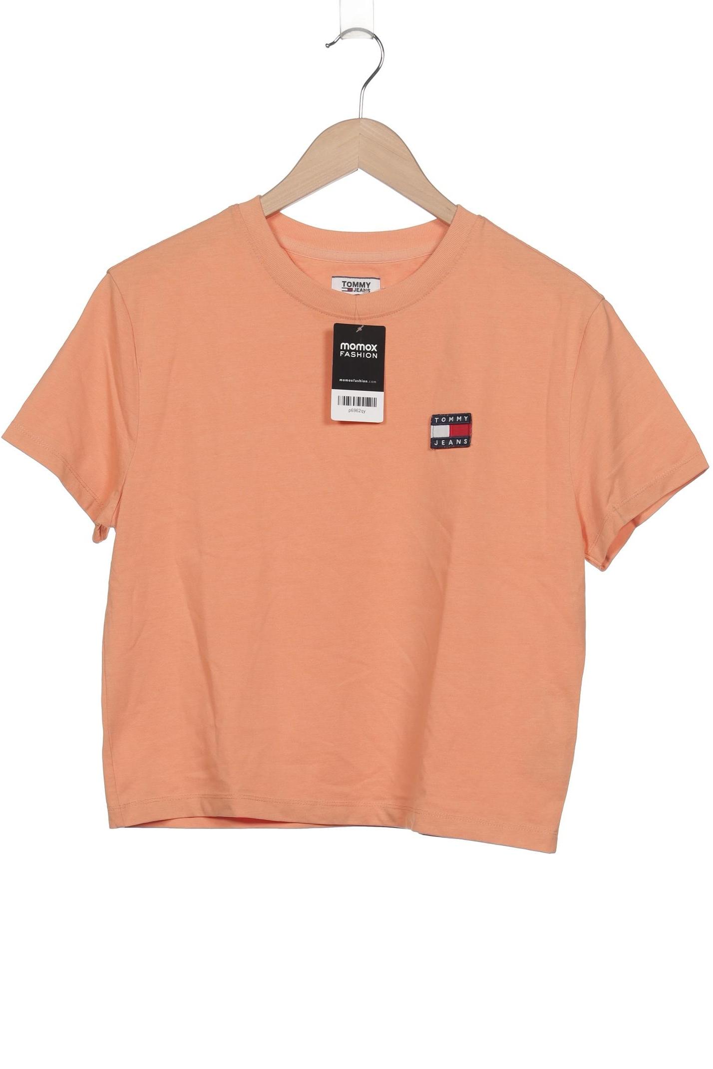 

Tommy Jeans Damen T-Shirt, orange, Gr. 38