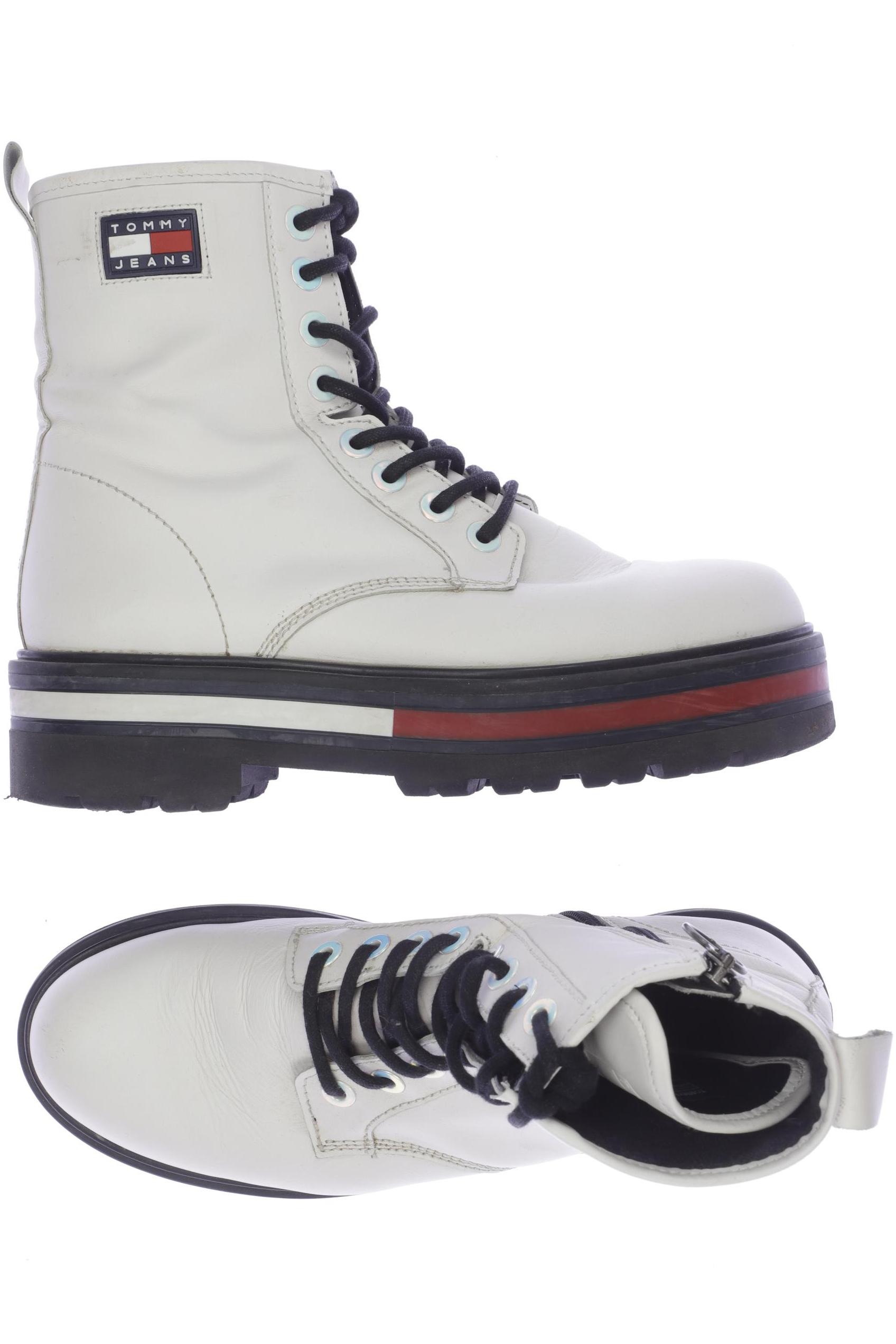 

Tommy Jeans Damen Stiefelette, weiß, Gr. 39