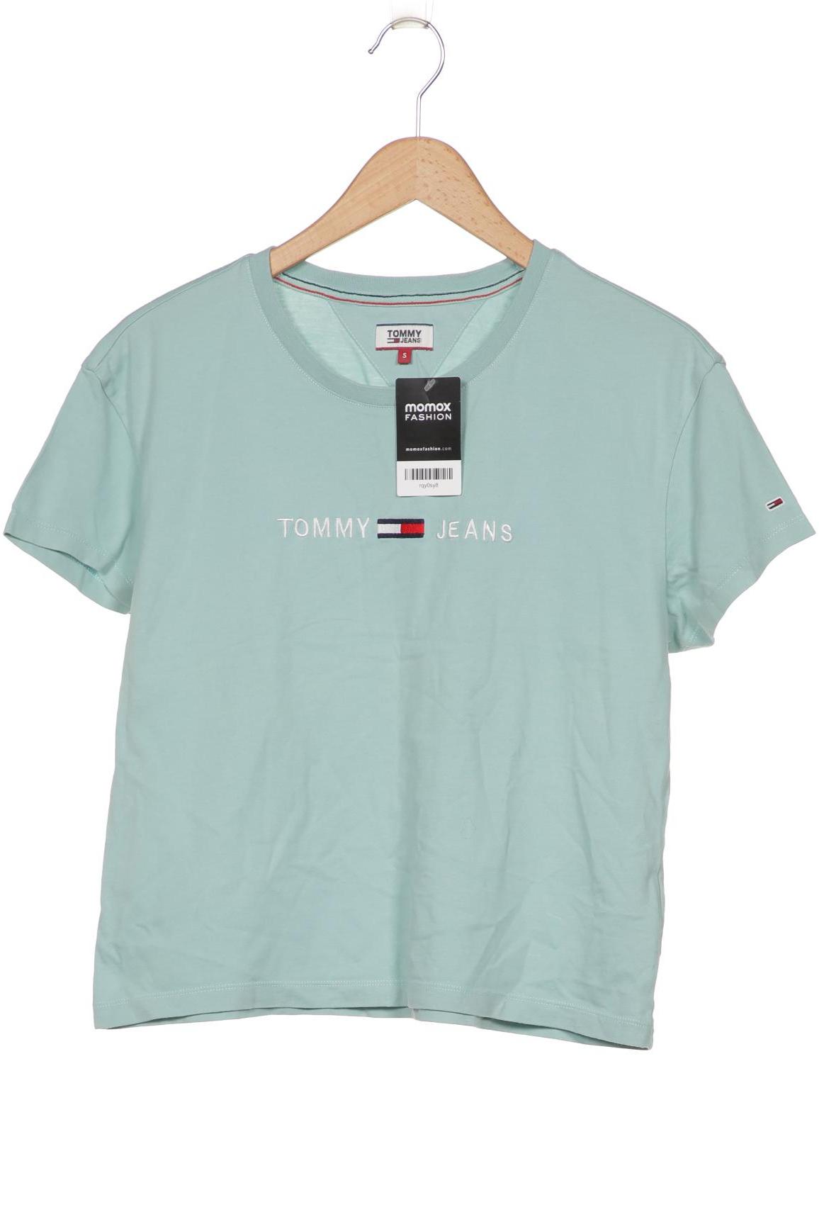 

Tommy Jeans Damen T-Shirt, türkis, Gr. 36