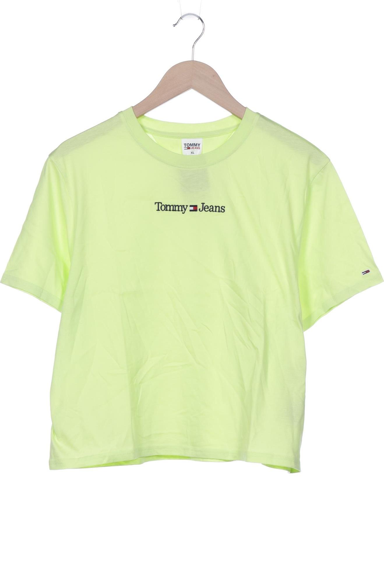 

Tommy Jeans Damen T-Shirt, hellgrün, Gr. 44