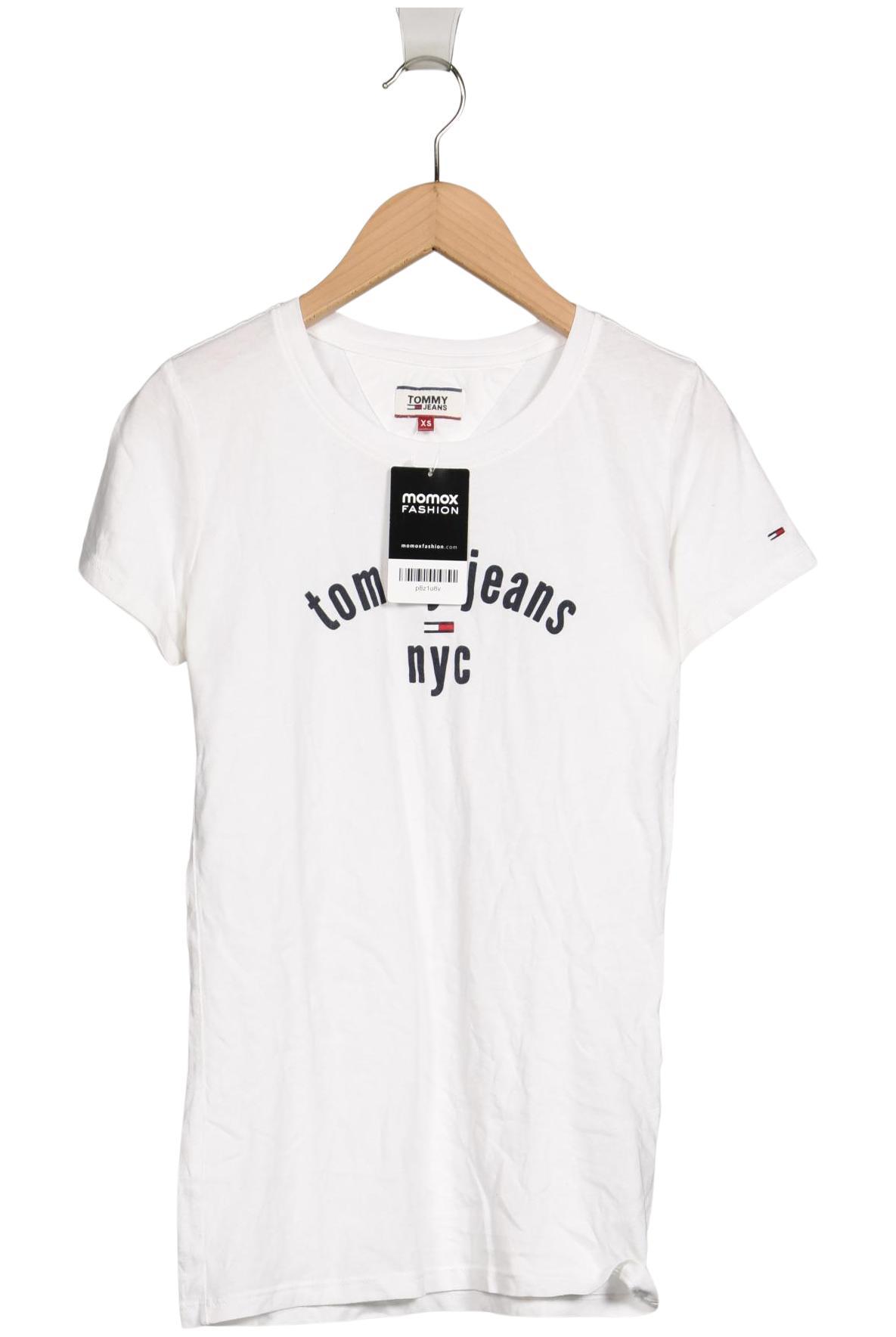 

Tommy Jeans Damen T-Shirt, weiß, Gr. 34