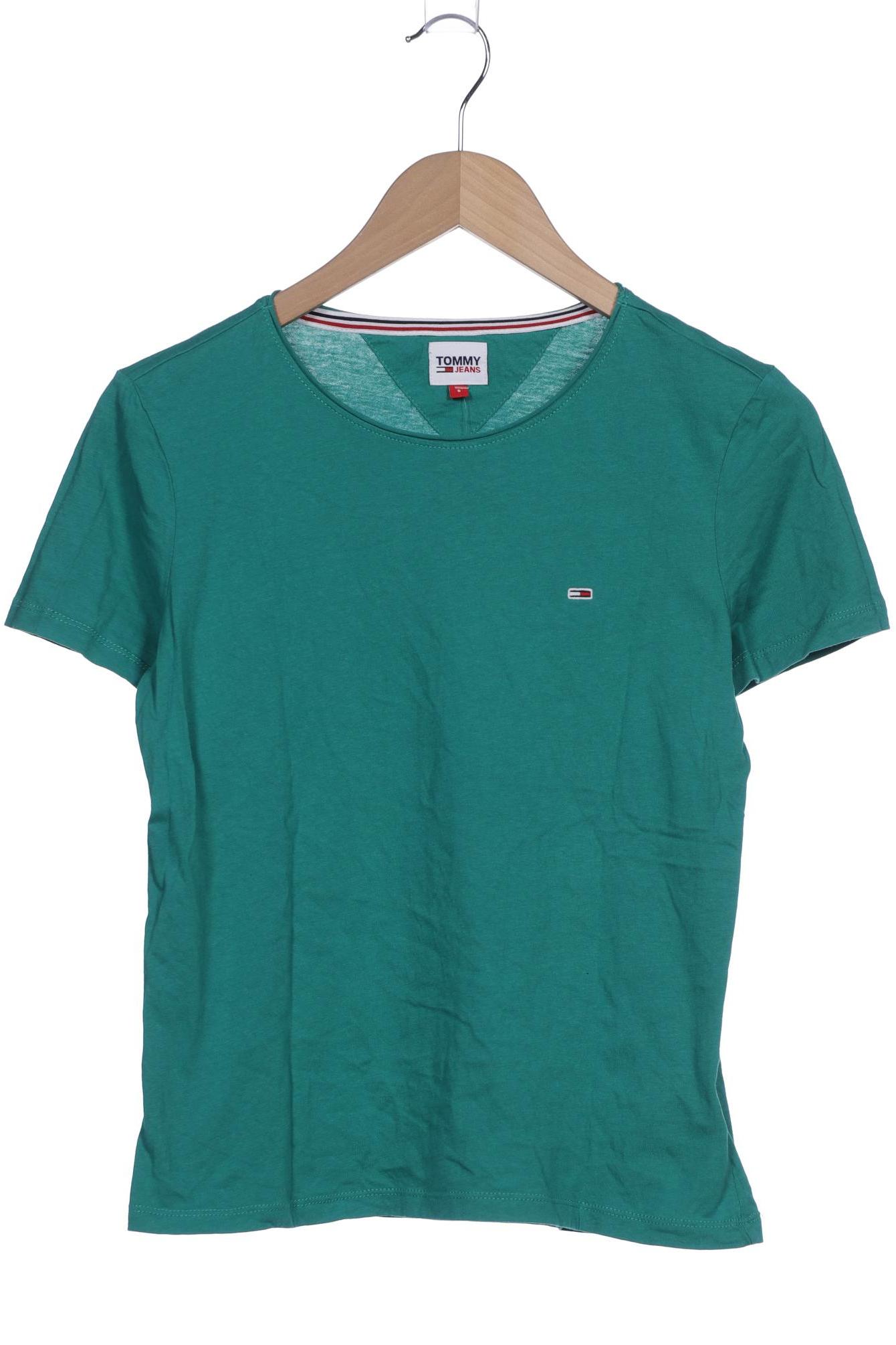 

Tommy Jeans Damen T-Shirt, grün, Gr. 36