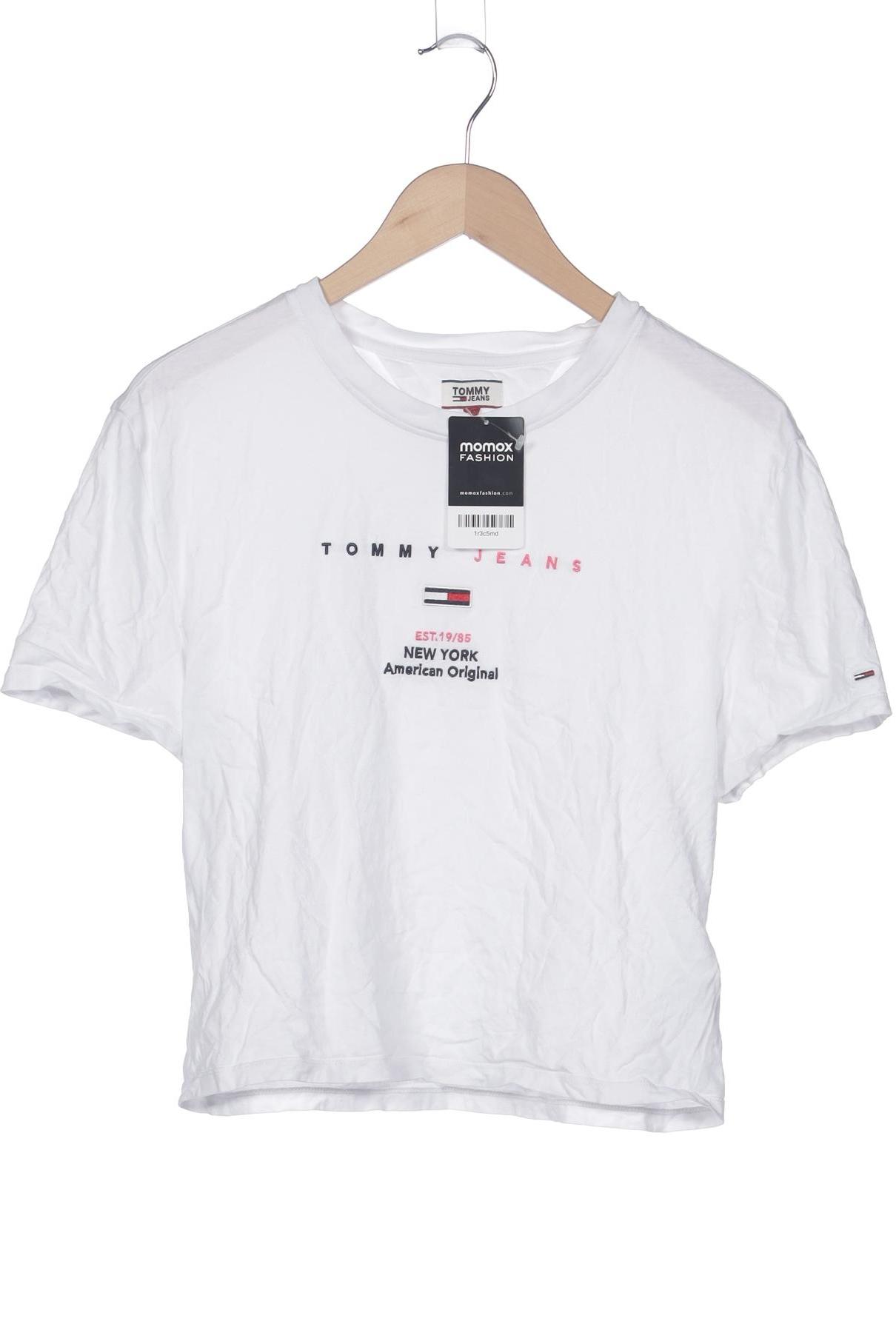 

Tommy Jeans Damen T-Shirt, weiß, Gr. 38