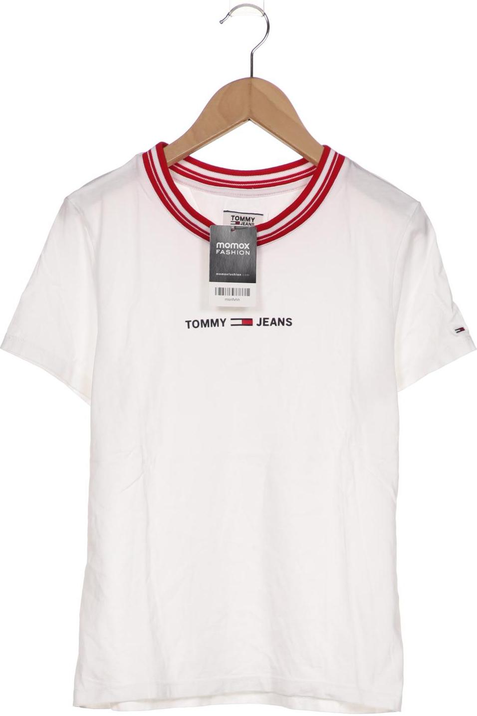 

Tommy Jeans Damen T-Shirt, weiß, Gr. 36