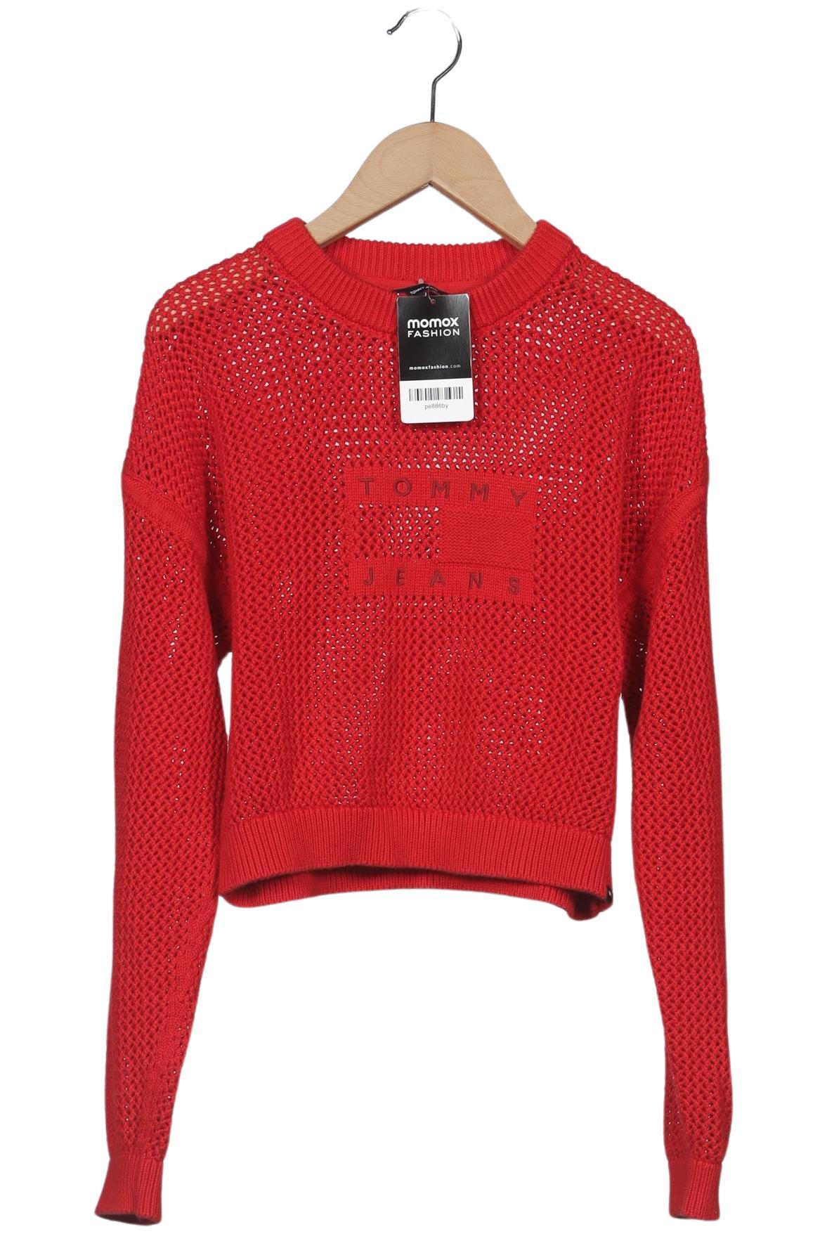 

Tommy Jeans Damen Pullover, rot, Gr. 34