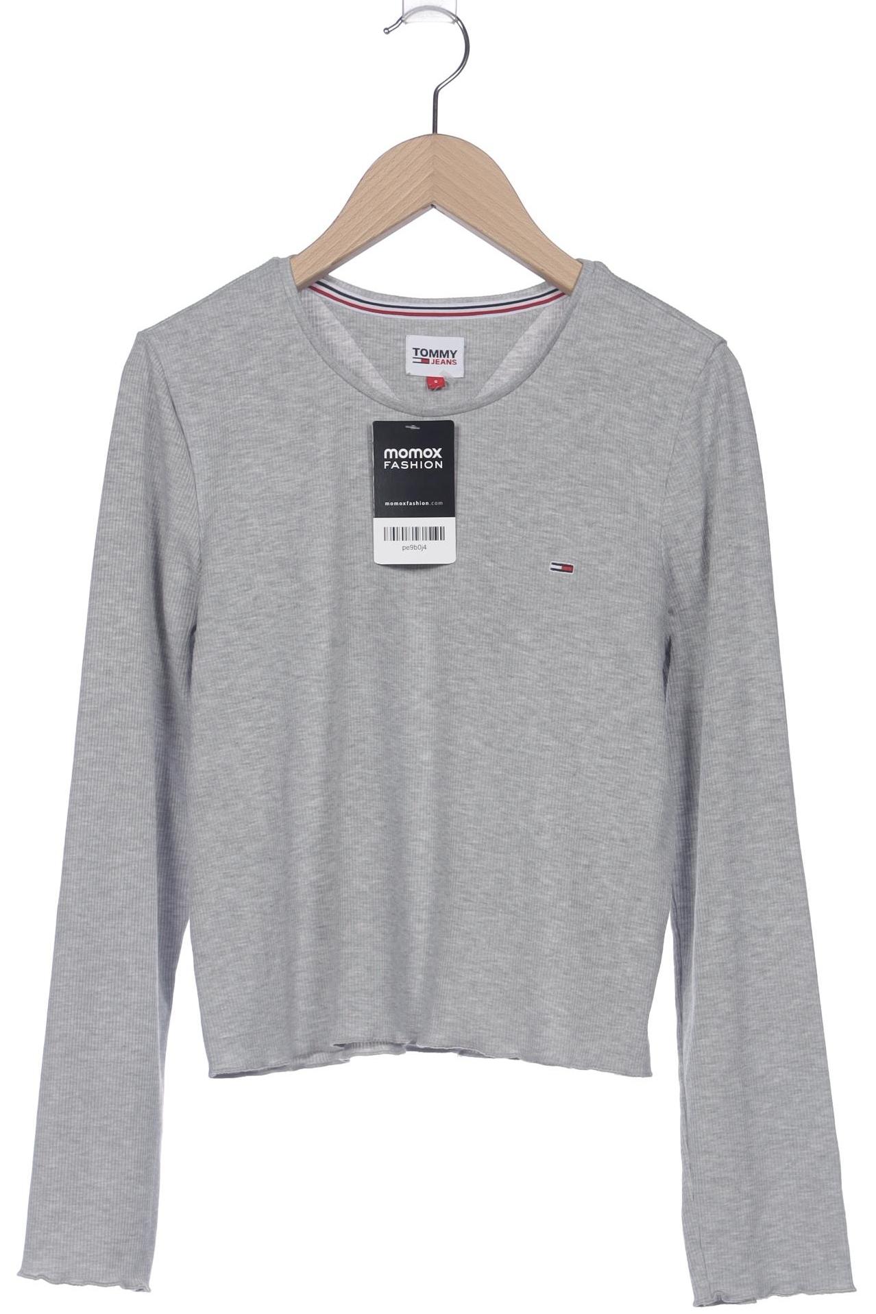 

Tommy Jeans Damen Langarmshirt, grau, Gr. 36