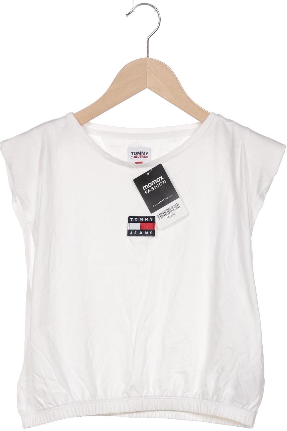 

Tommy Jeans Damen T-Shirt, weiß, Gr. 38
