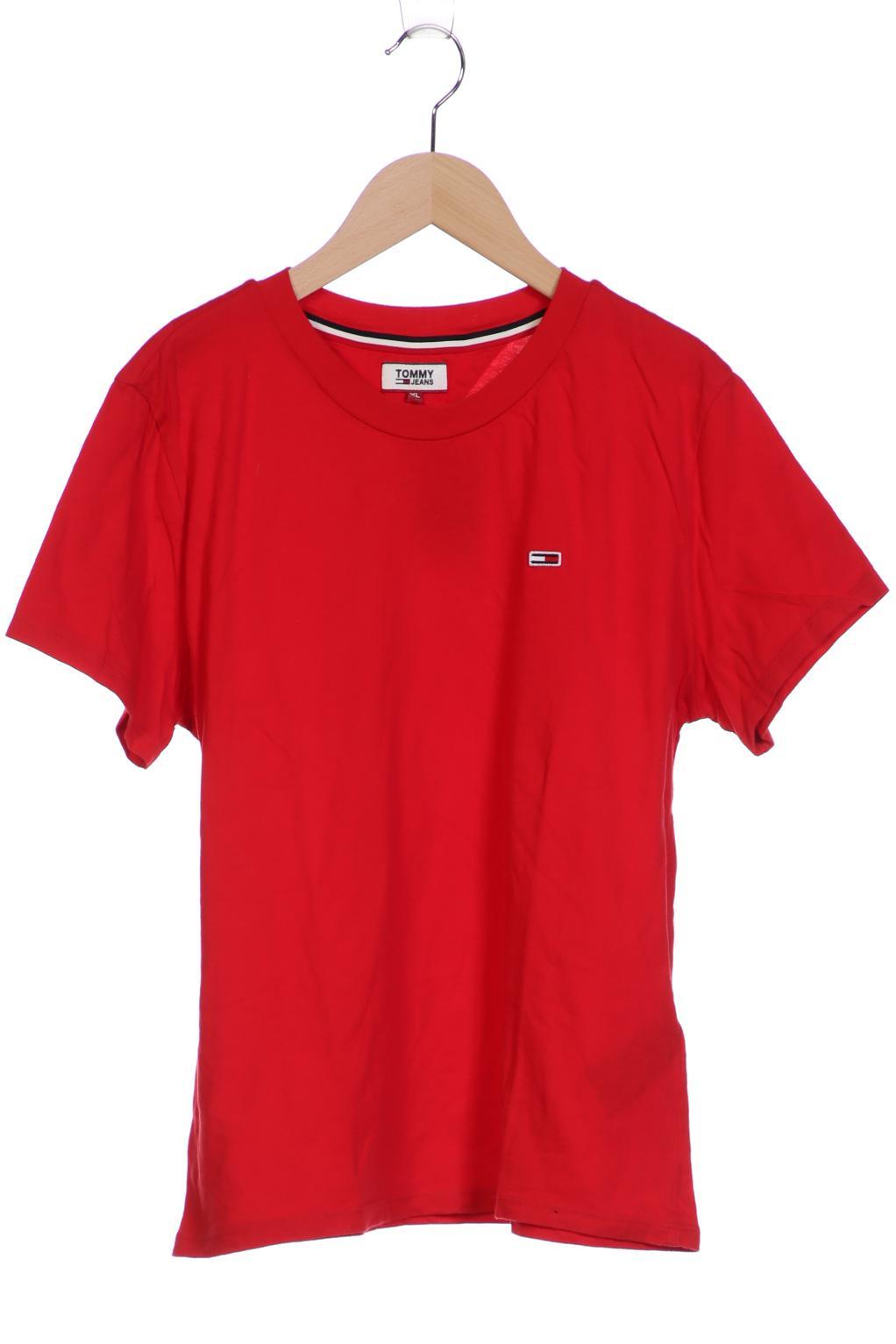 

Tommy Jeans Damen T-Shirt, rot, Gr. 44