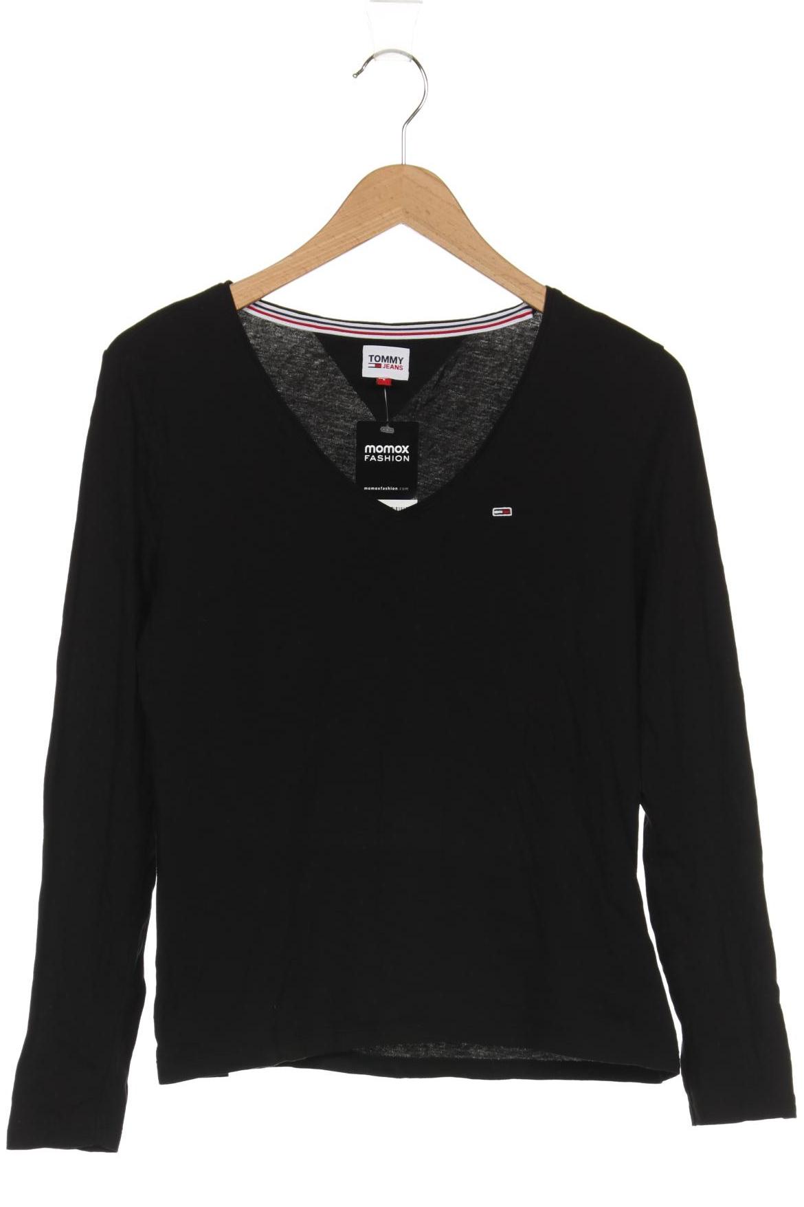 

Tommy Jeans Damen Langarmshirt, schwarz