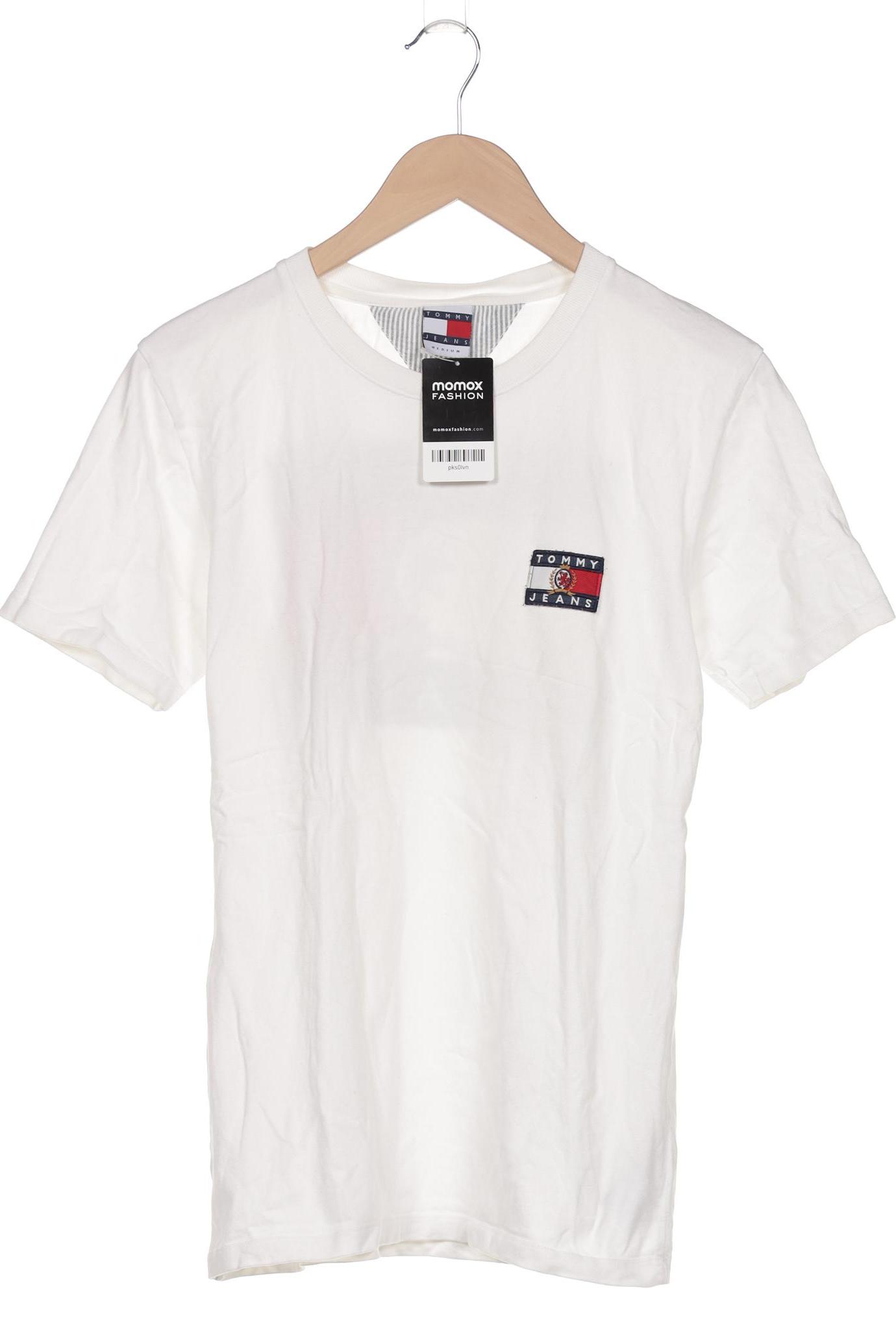 

Tommy Jeans Damen T-Shirt, weiß, Gr. 38