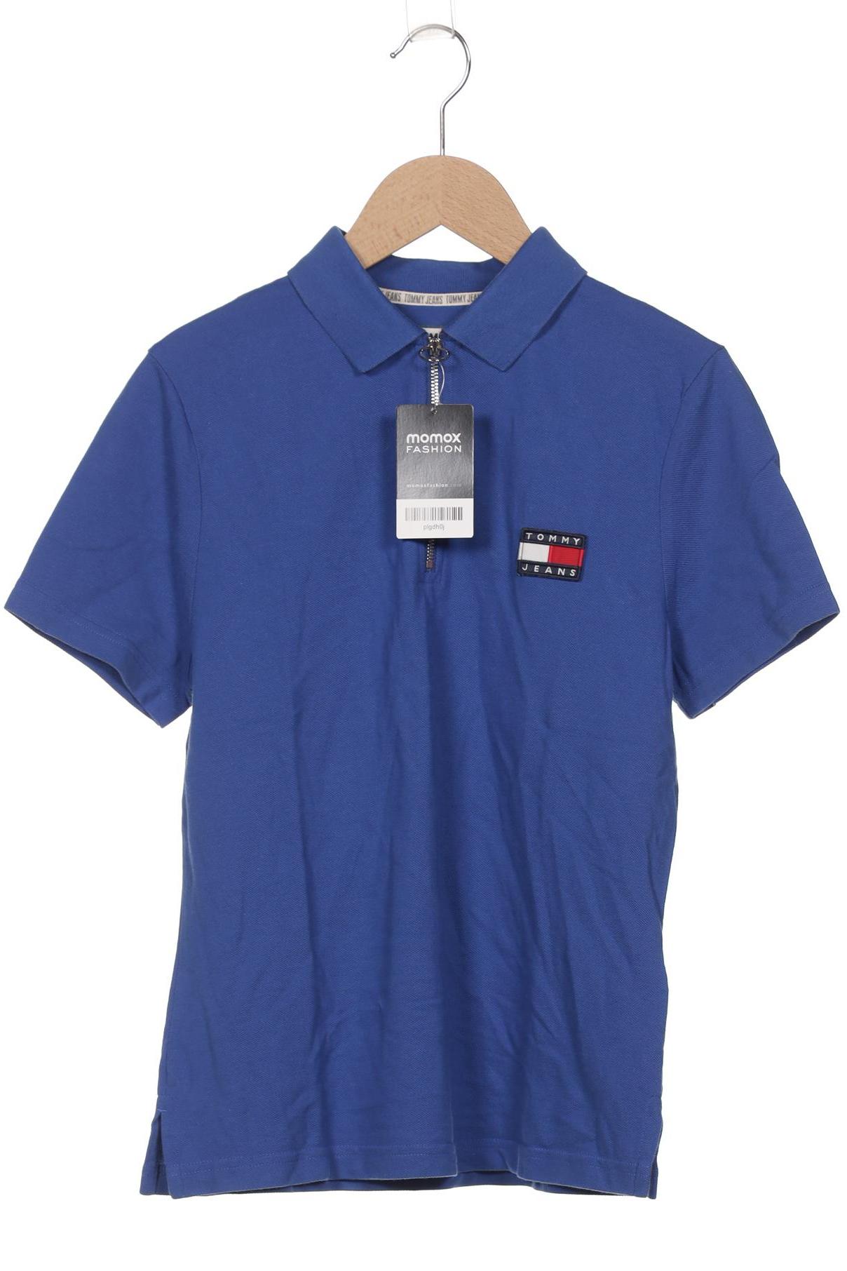 

Tommy Jeans Damen Poloshirt, blau, Gr. 34