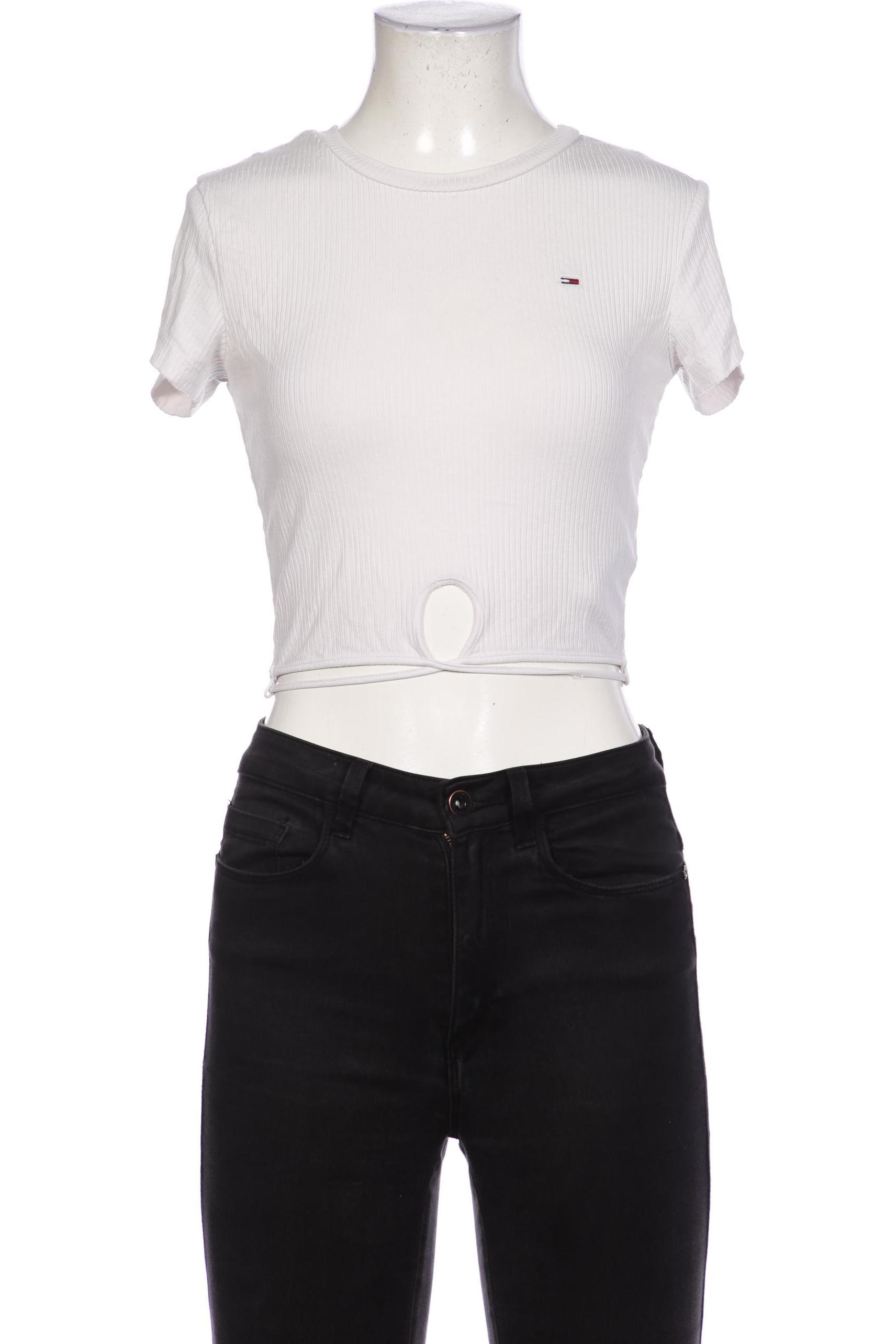 

Tommy Jeans Damen T-Shirt, weiß, Gr. 34