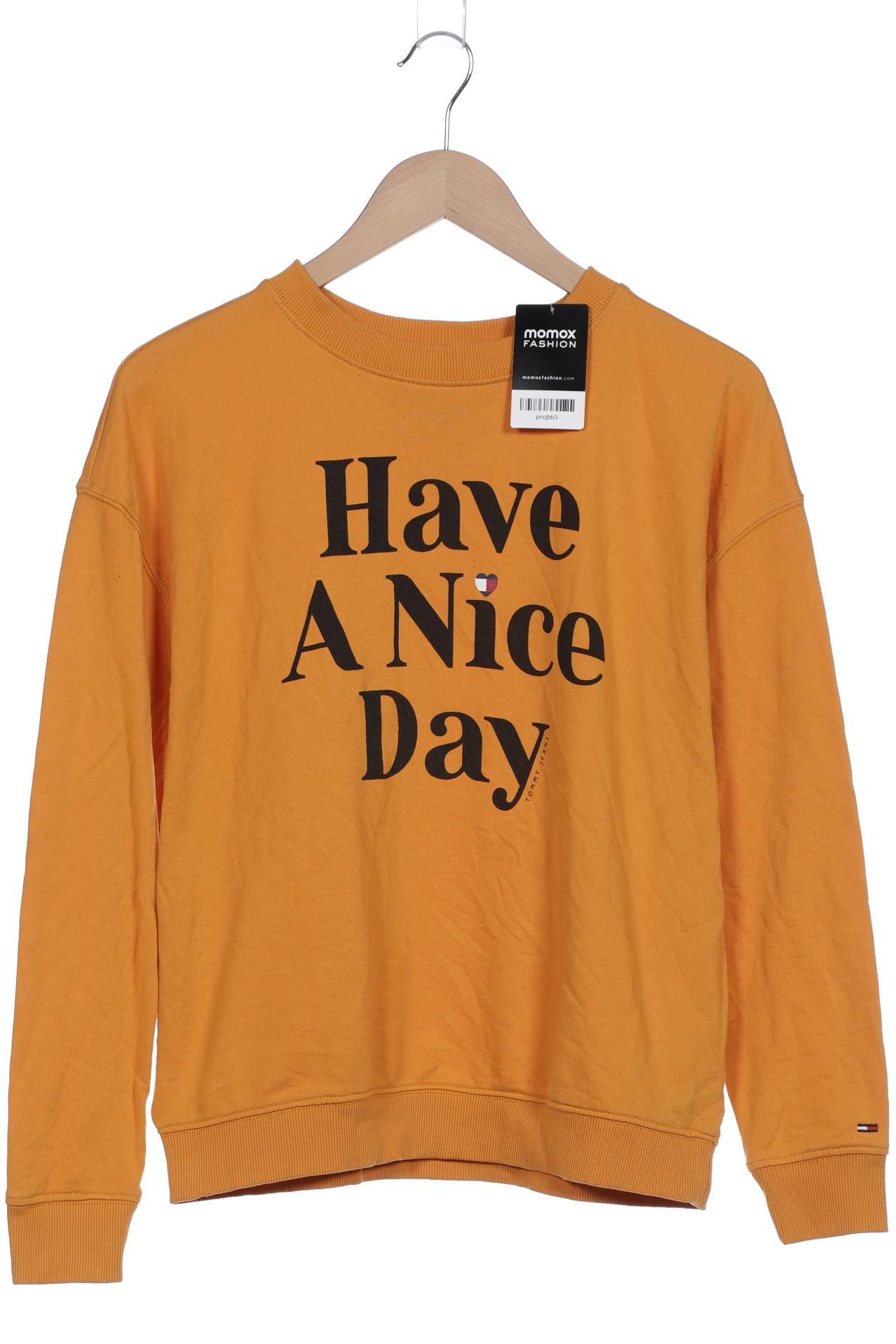 

Tommy Jeans Damen Sweatshirt, orange, Gr. 36