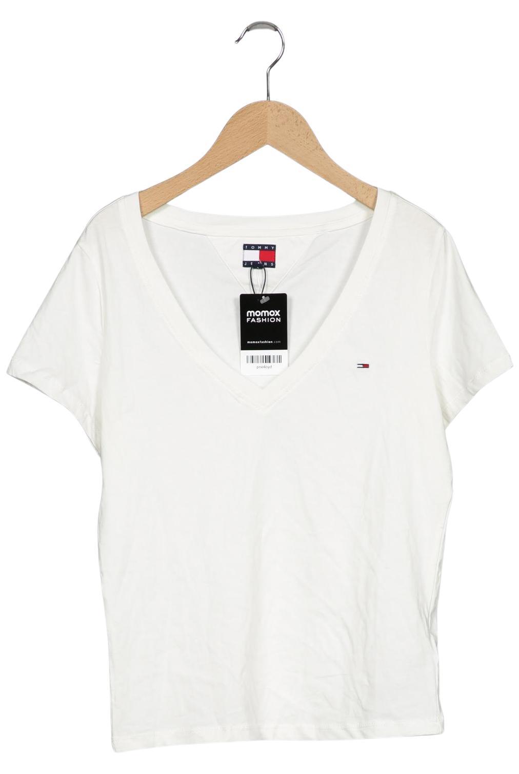 

Tommy Jeans Damen T-Shirt, weiß, Gr. 42