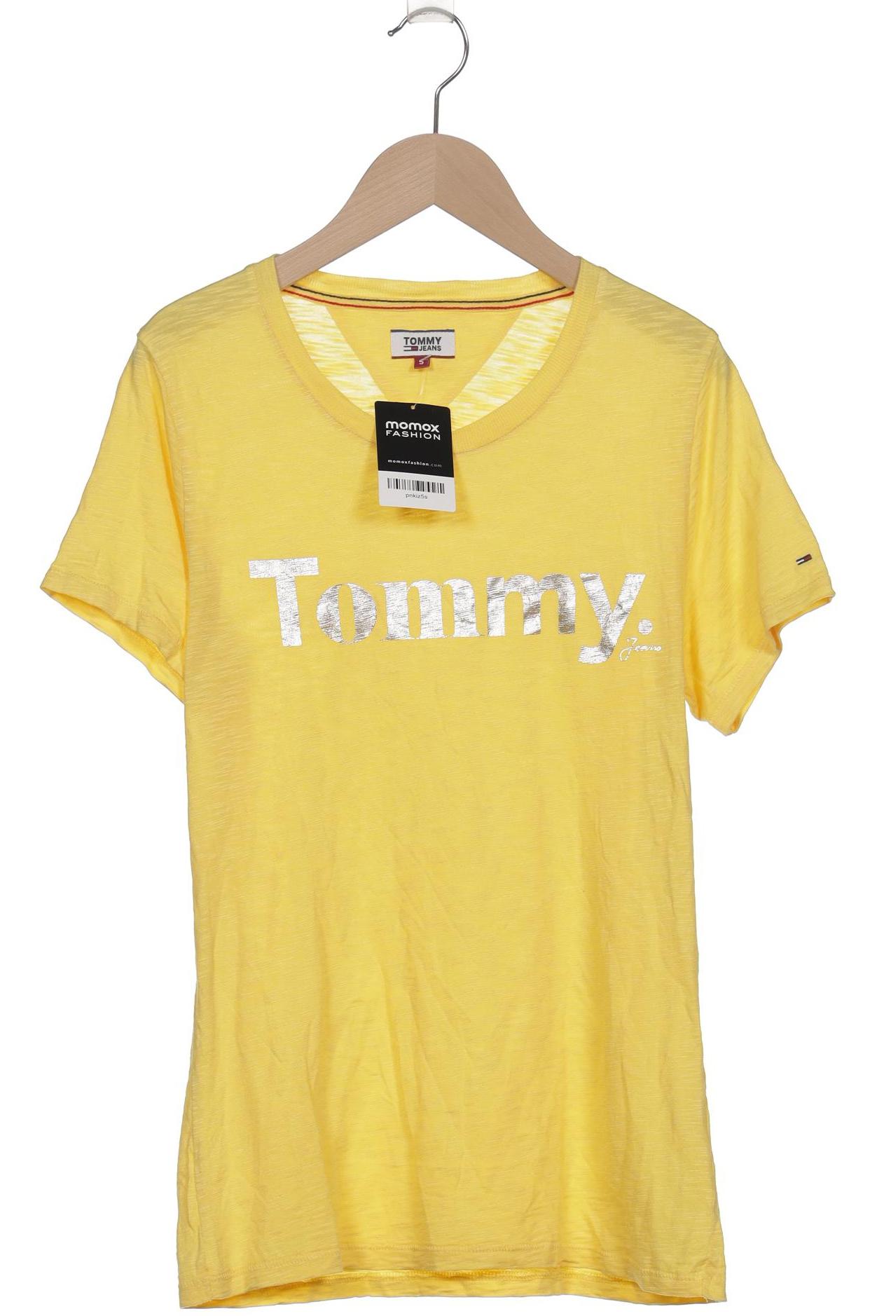 

Tommy Jeans Damen T-Shirt, gelb, Gr. 36