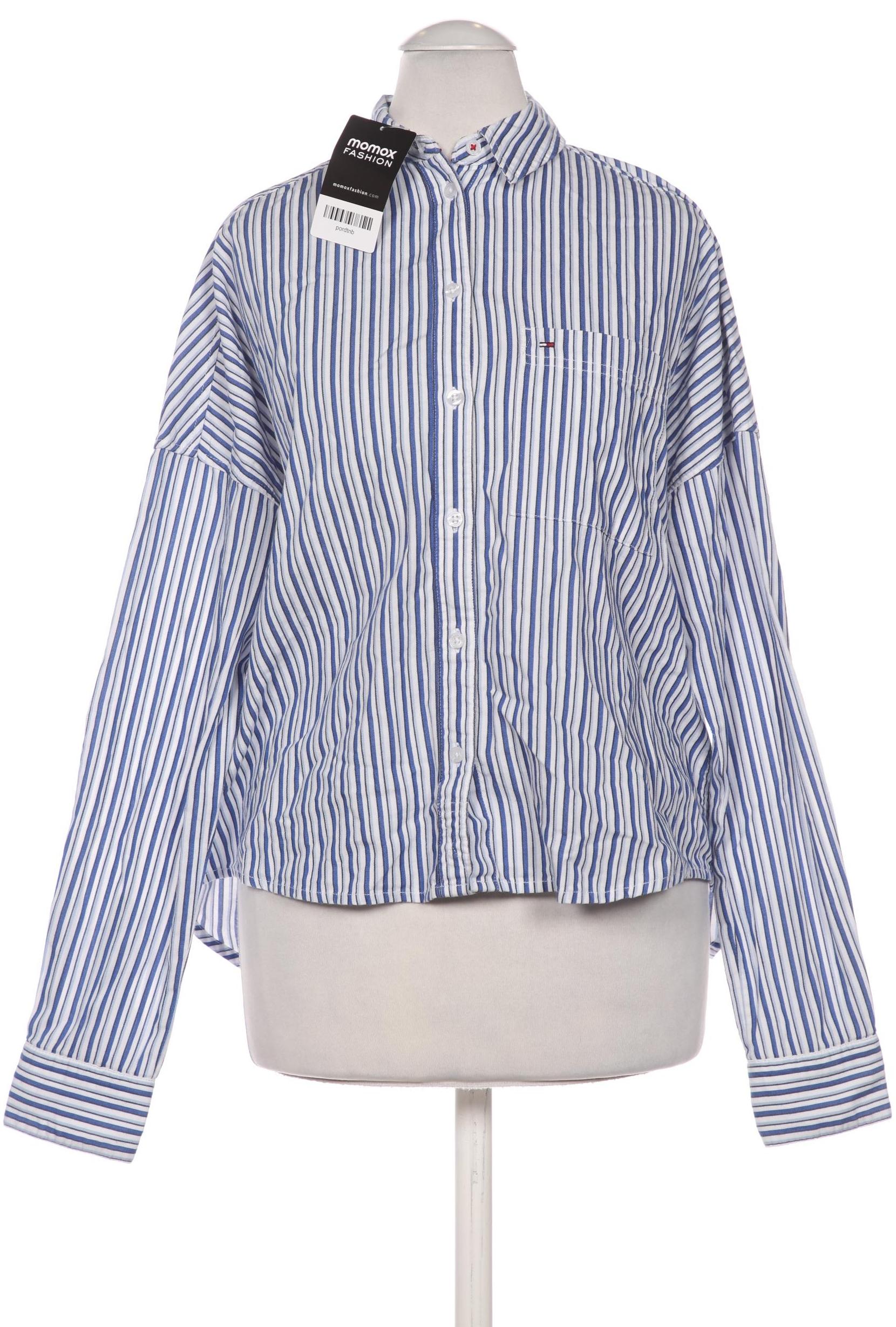 

Tommy Jeans Damen Bluse, blau, Gr. 34