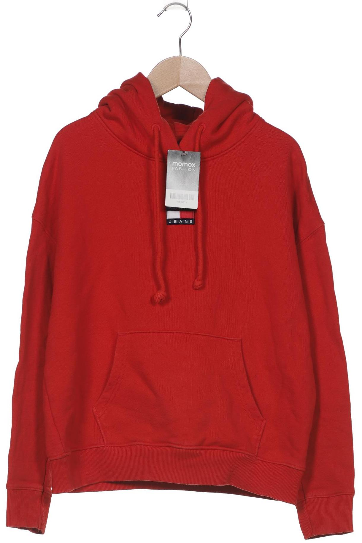 

Tommy Jeans Damen Kapuzenpullover, rot, Gr. 42