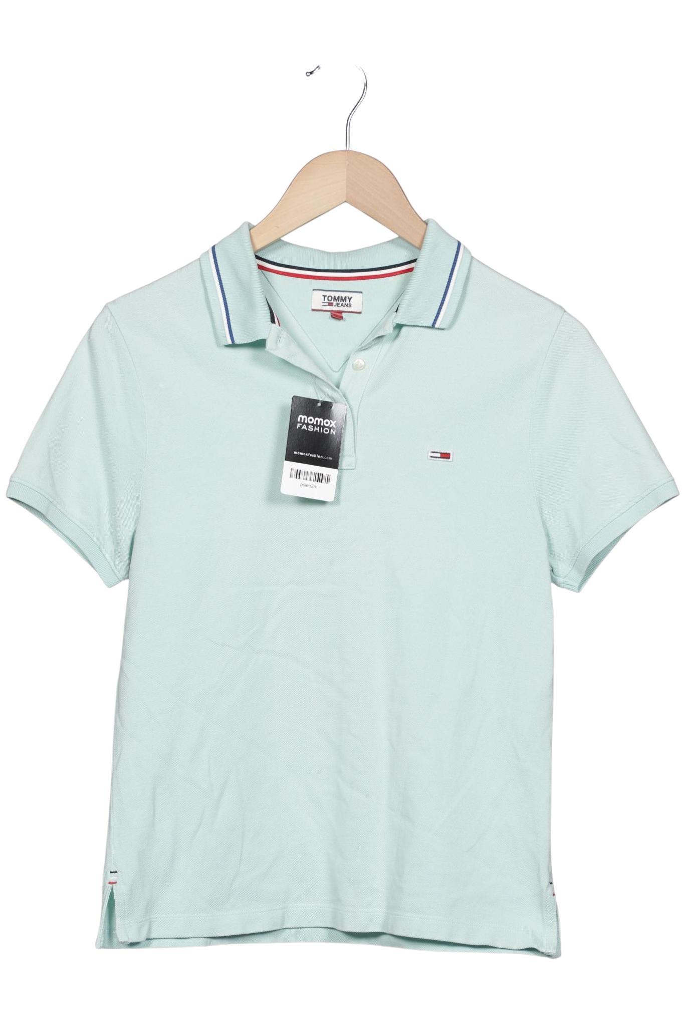 

Tommy Jeans Damen Poloshirt, türkis, Gr. 36