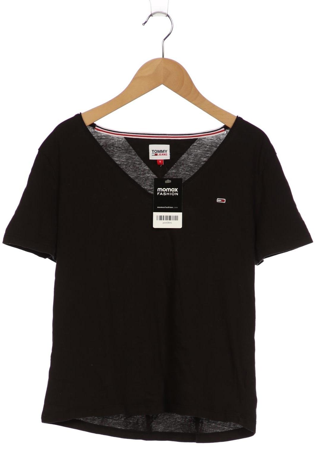 

Tommy Jeans Damen T-Shirt, schwarz, Gr. 36