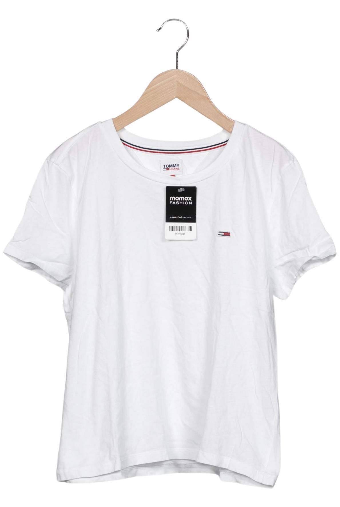 

Tommy Jeans Damen T-Shirt, weiß, Gr. 42