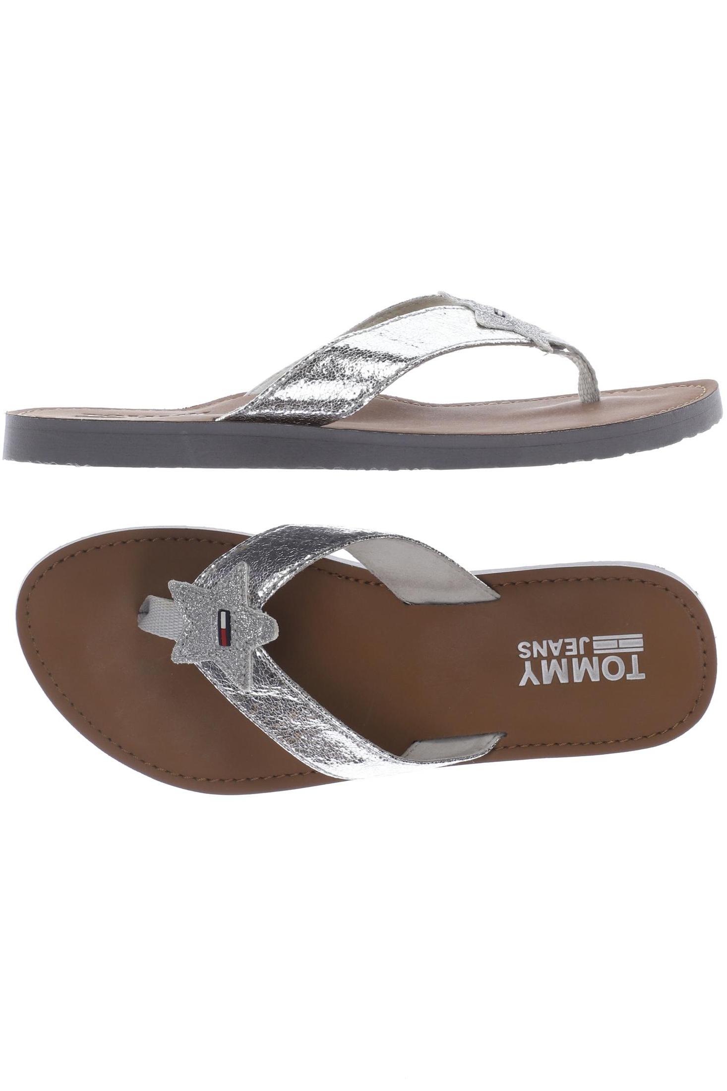 

Tommy Jeans Damen Sandale, silber