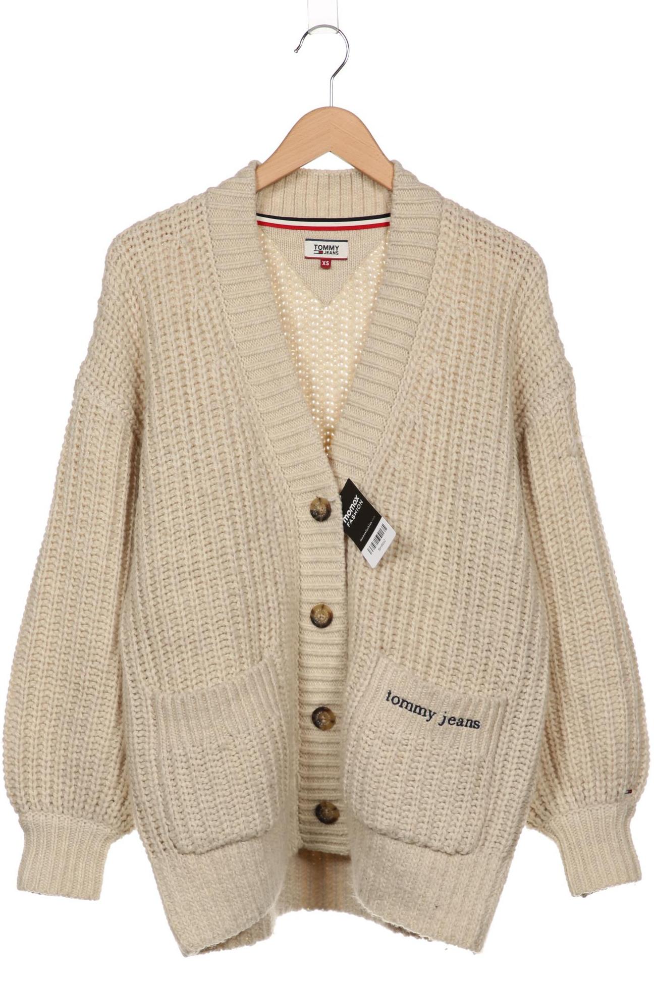 

Tommy Jeans Damen Strickjacke, beige, Gr. 34