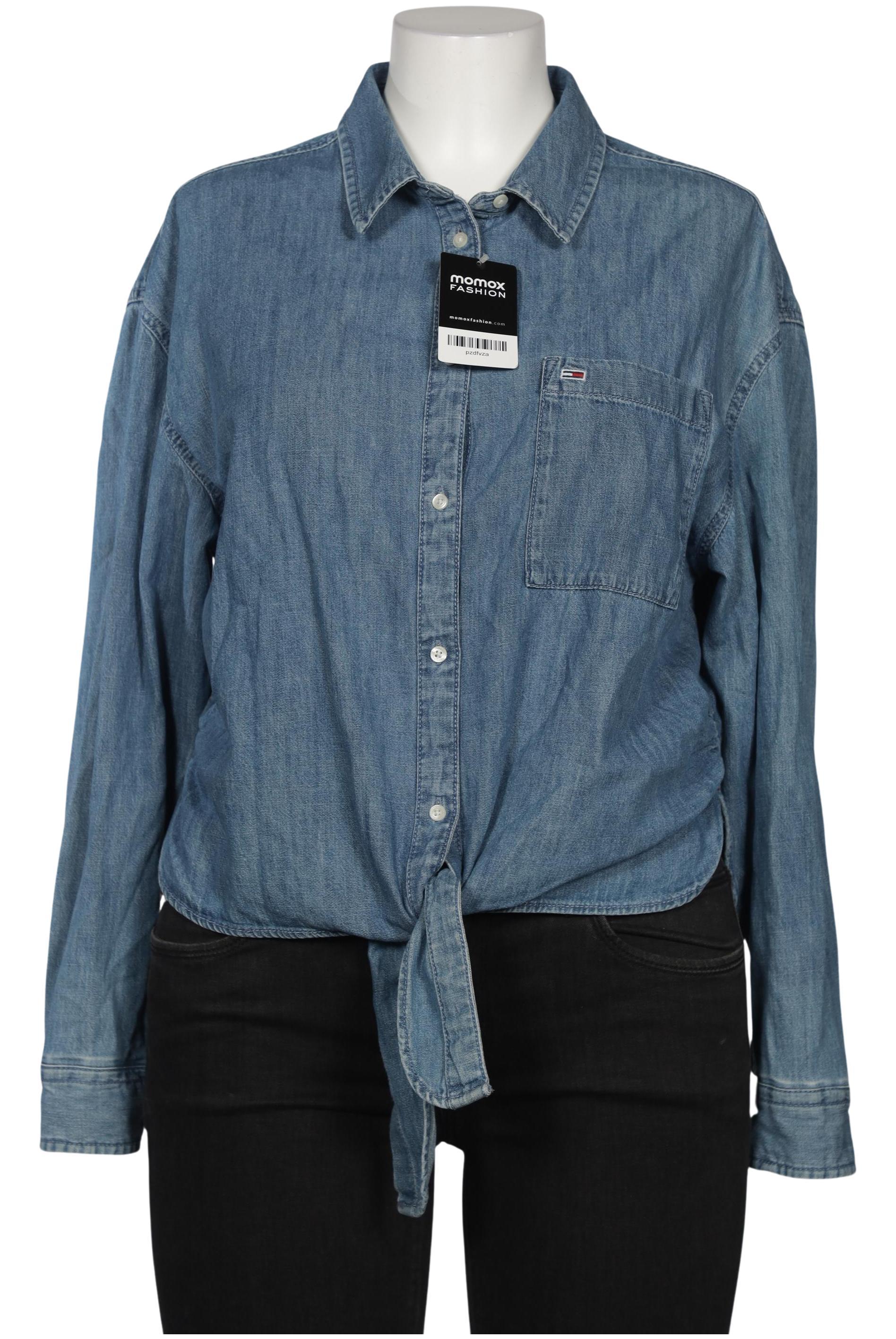 

Tommy Jeans Damen Bluse, blau, Gr. 44