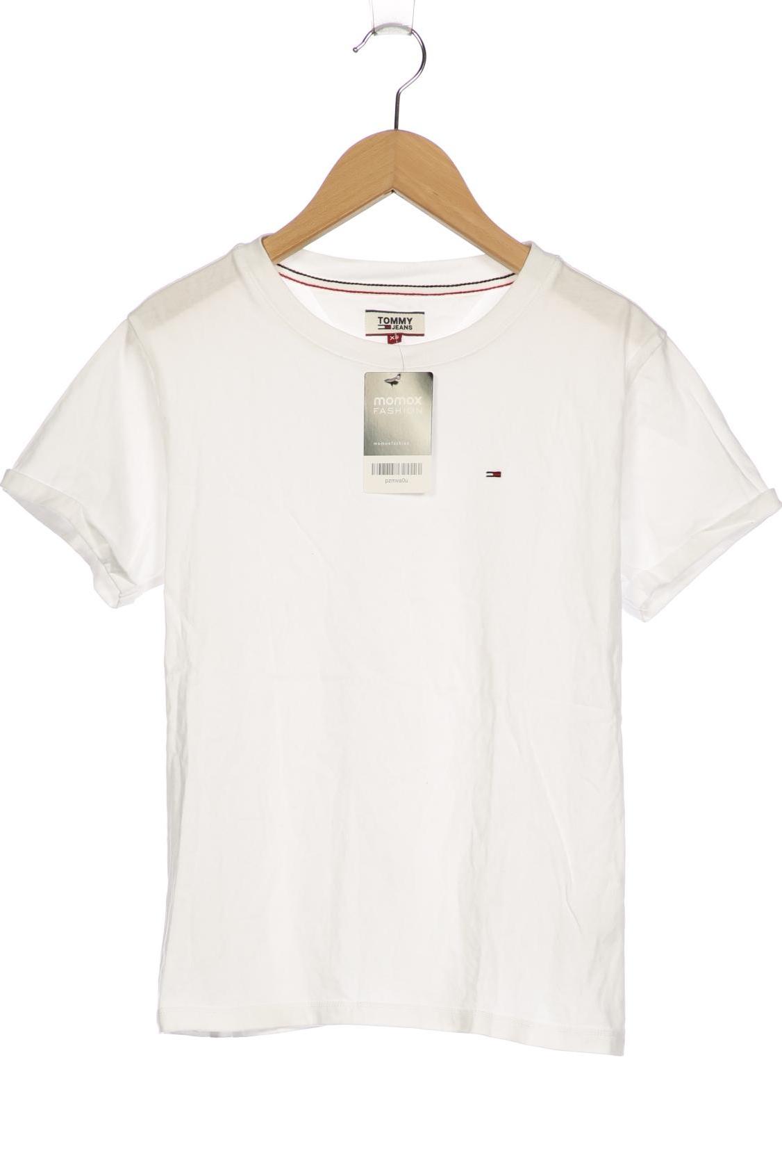 

Tommy Jeans Damen T-Shirt, weiß, Gr. 34