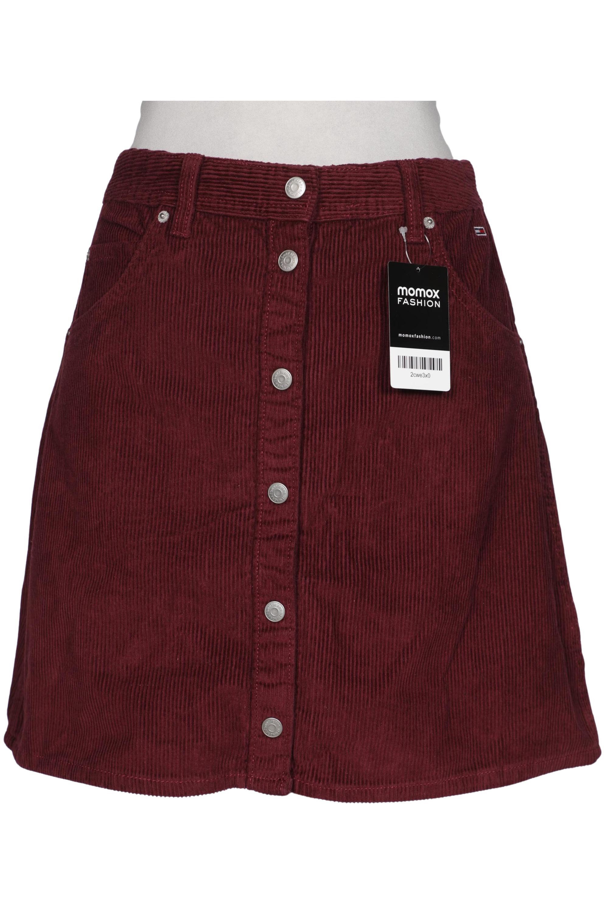 

Tommy Jeans Damen Rock, bordeaux, Gr. 38