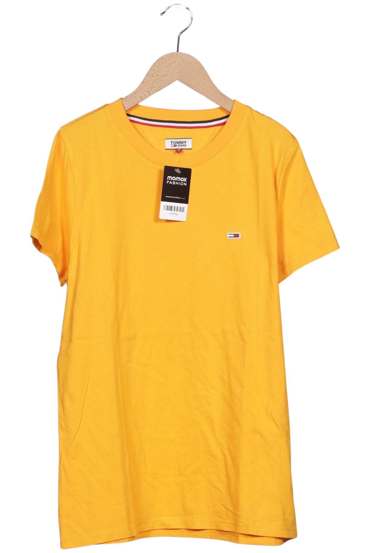 

Tommy Jeans Damen T-Shirt, gelb, Gr. 42