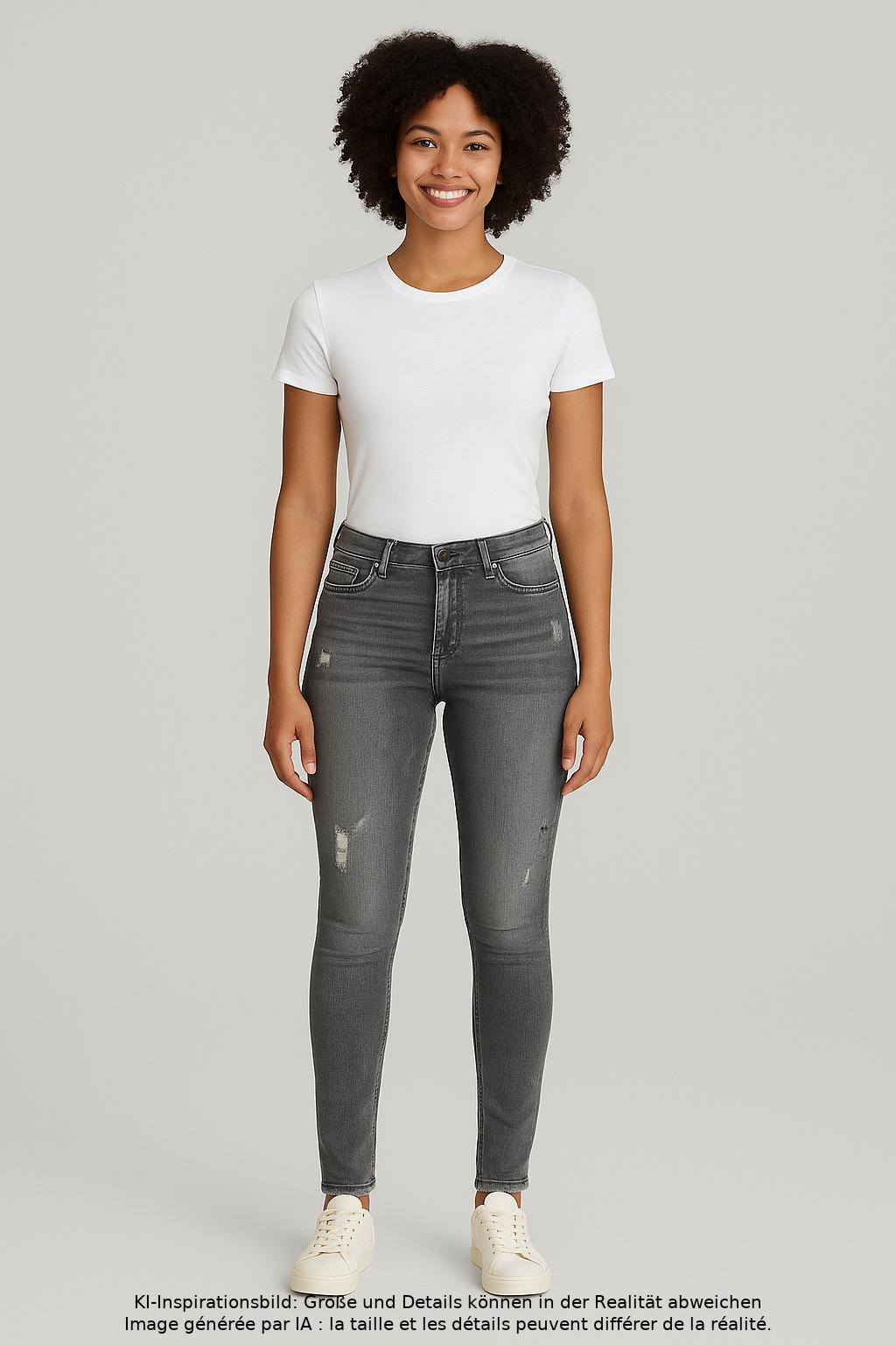 

Tommy Jeans Damen Jeans, grau, Gr. 26
