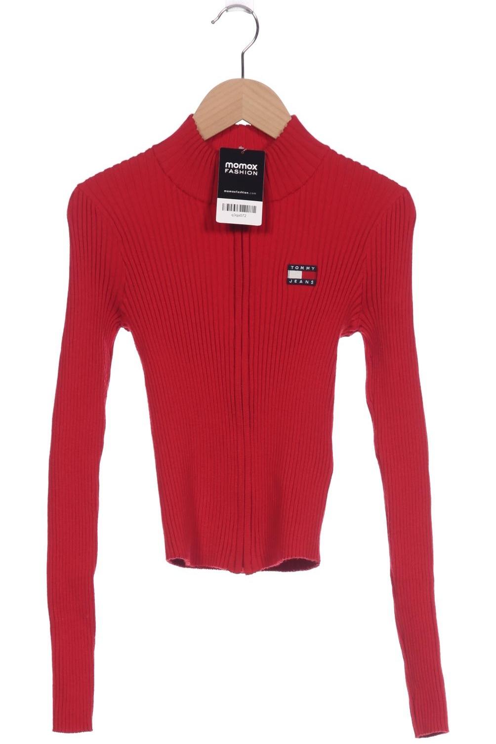

Tommy Jeans Damen Strickjacke, rot, Gr. 36