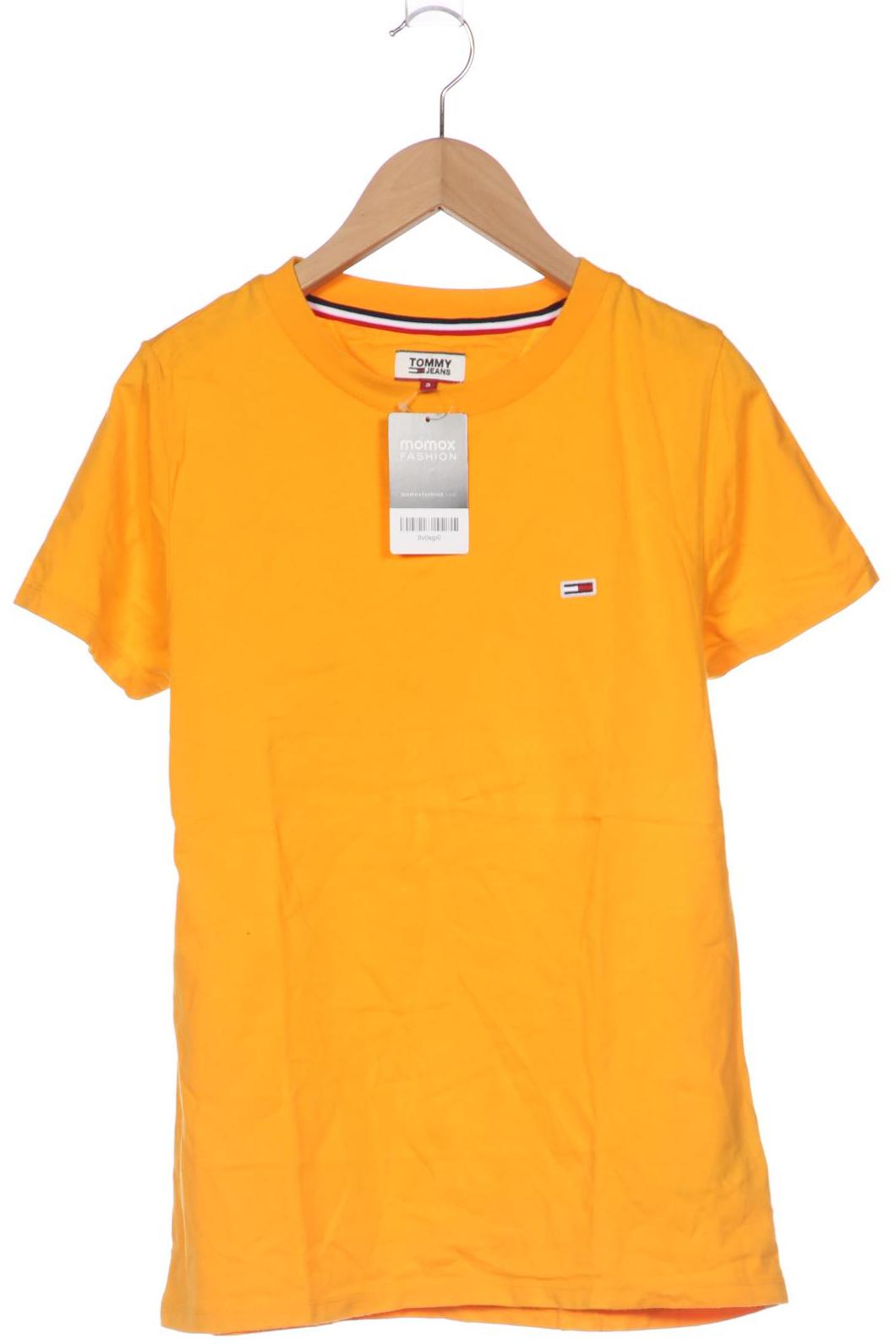 

Tommy Jeans Damen T-Shirt, gelb, Gr. 36