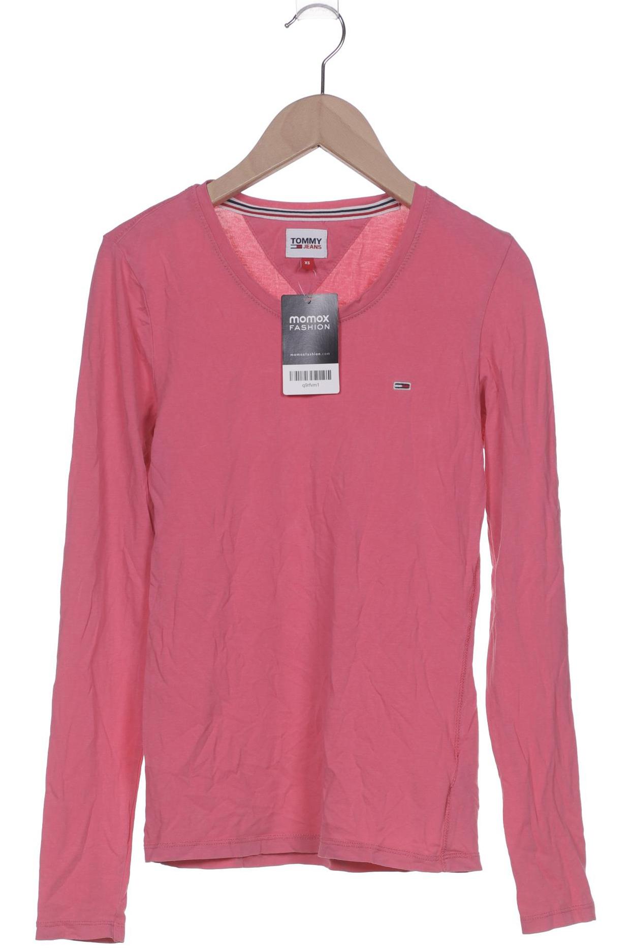 

Tommy Jeans Damen Langarmshirt, pink, Gr. 34