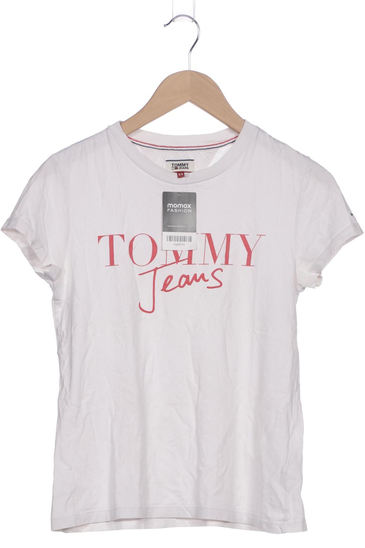 

Tommy Jeans Damen T-Shirt, weiß, Gr. 34
