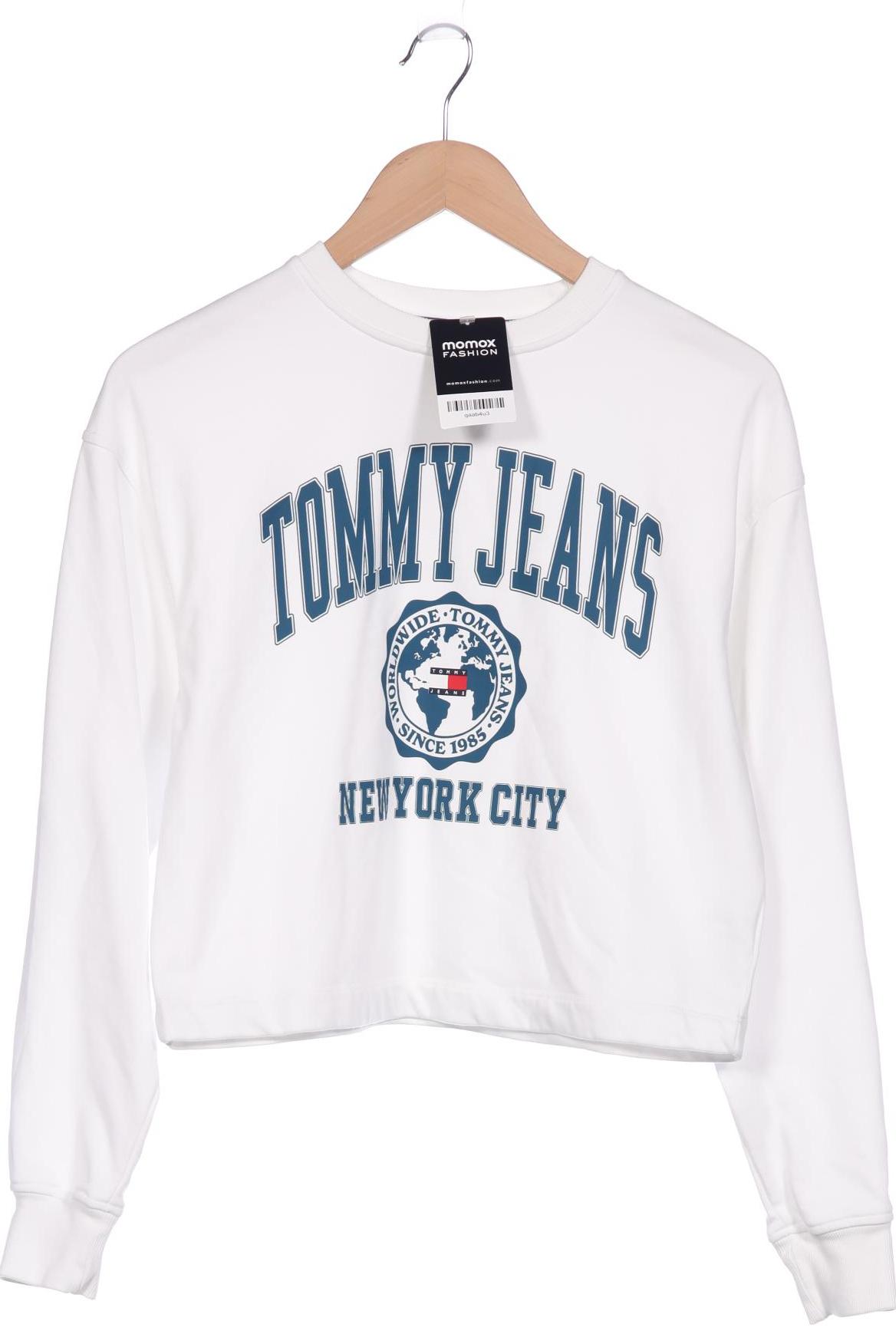 

Tommy Jeans Damen Sweatshirt, weiß, Gr. 34