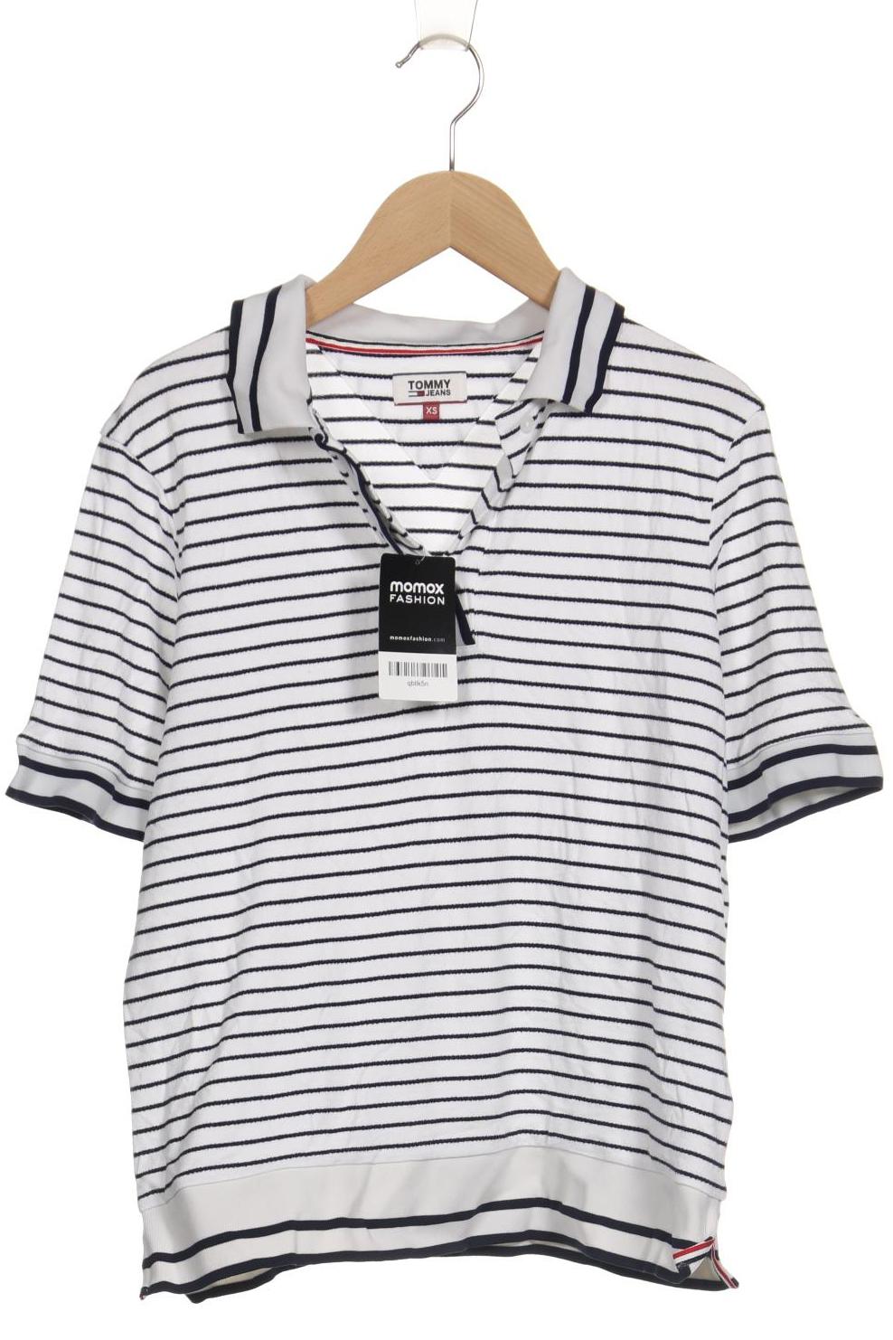 

Tommy Jeans Damen Poloshirt, weiß, Gr. 34