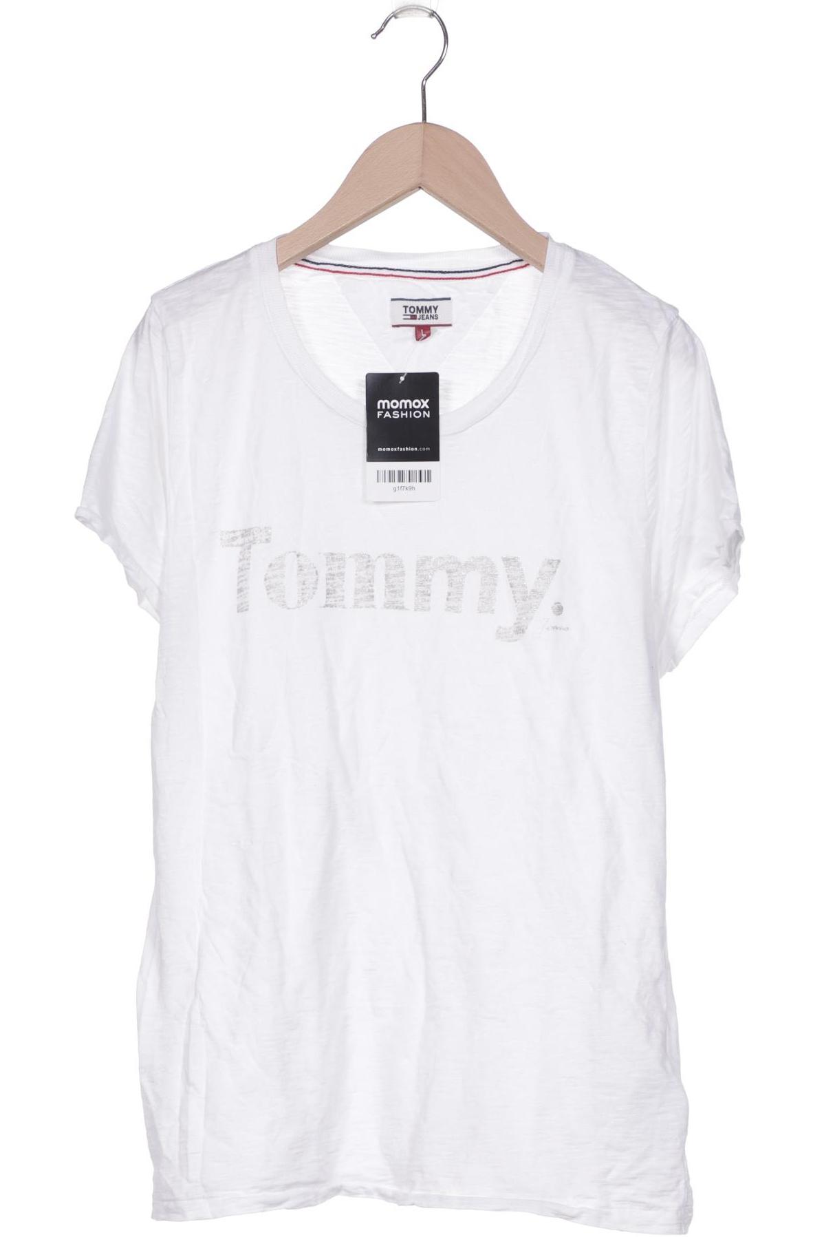 

Tommy Jeans Damen T-Shirt, weiß, Gr. 42