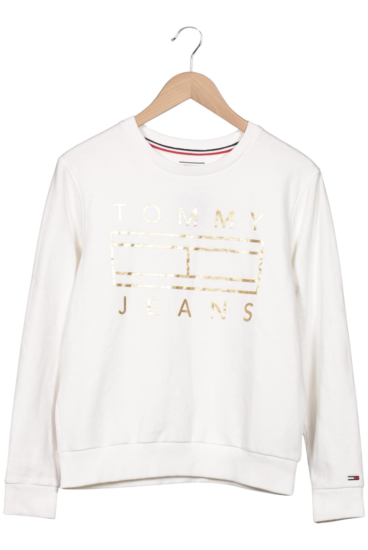 

Tommy Jeans Damen Sweatshirt, weiß, Gr. 38