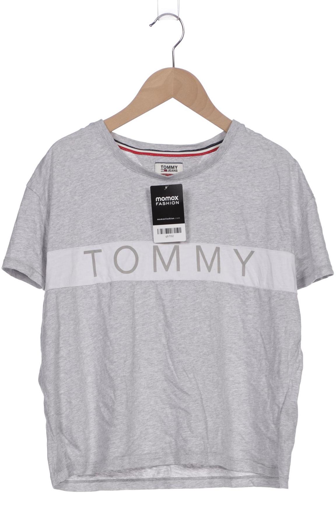 

Tommy Jeans Damen T-Shirt, grau, Gr. 36