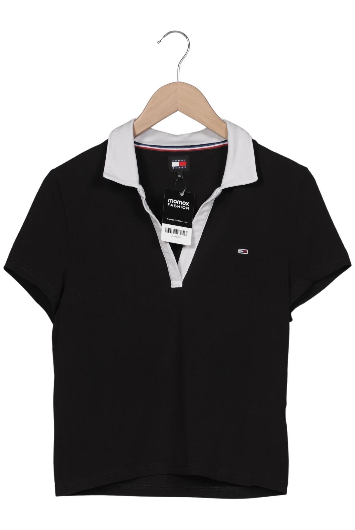 

Tommy Jeans Damen Poloshirt, schwarz, Gr. 44