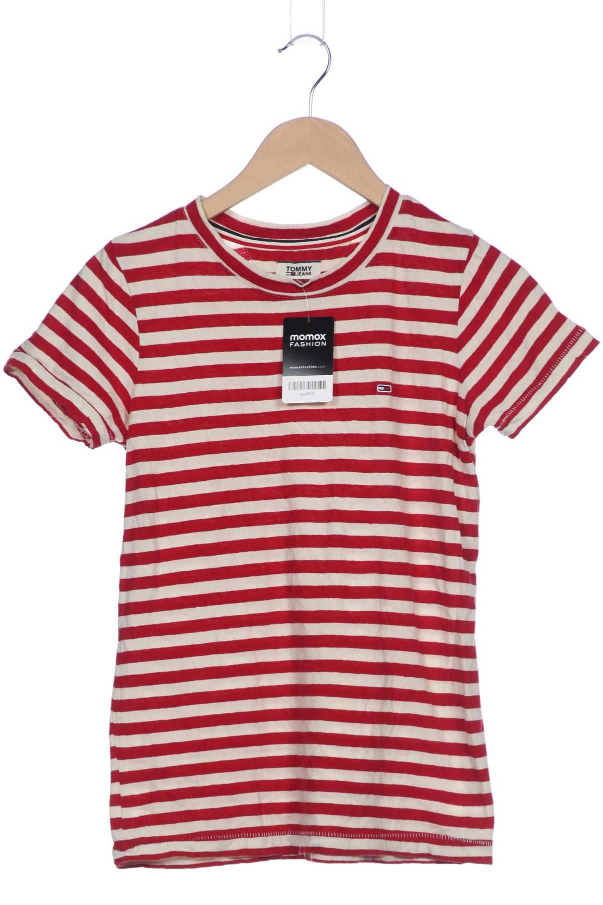 

Tommy Jeans Damen T-Shirt, rot, Gr. 34