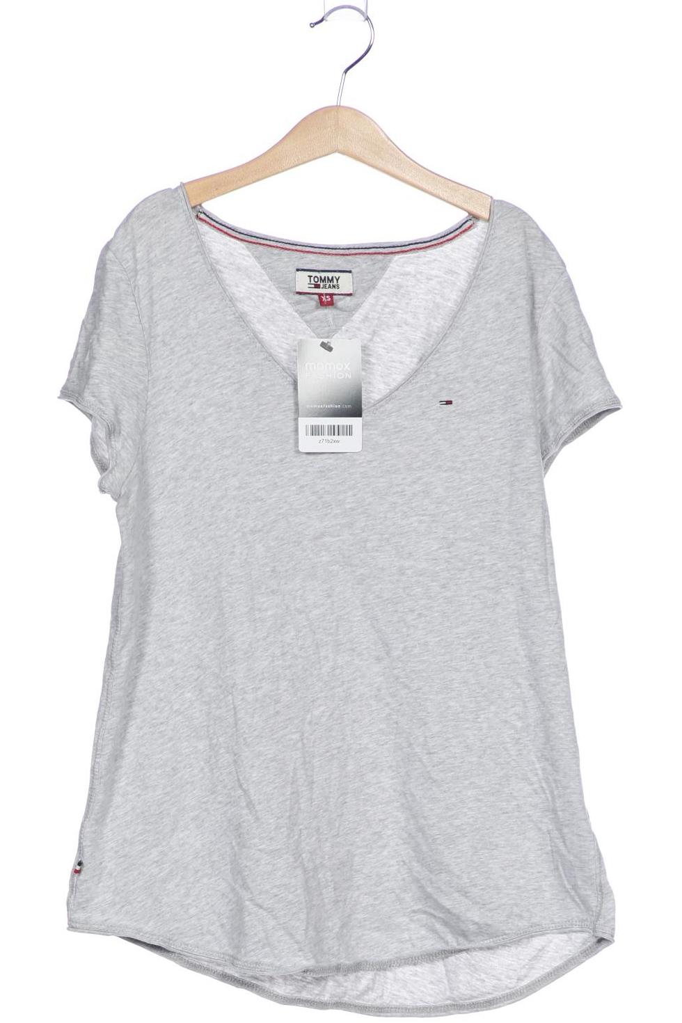 

Tommy Jeans Damen T-Shirt, grau, Gr. 34