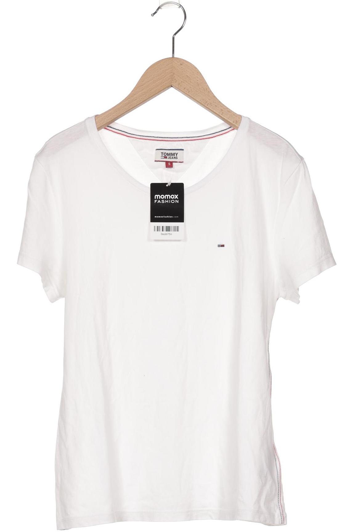 

Tommy Jeans Damen T-Shirt, weiß, Gr. 36